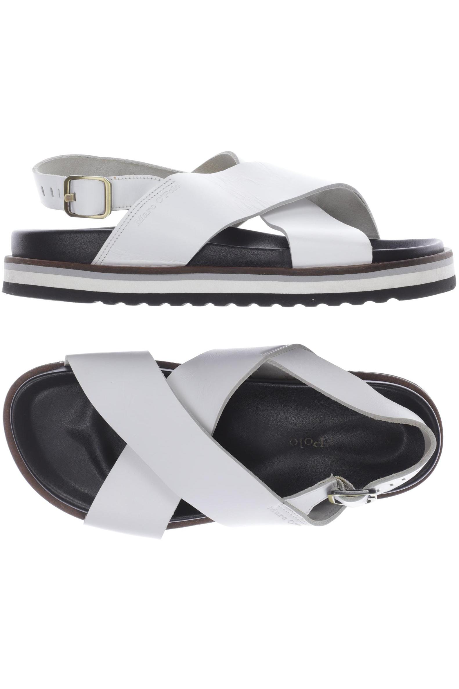 

Marc O Polo Damen Sandale, weiß, Gr. 39