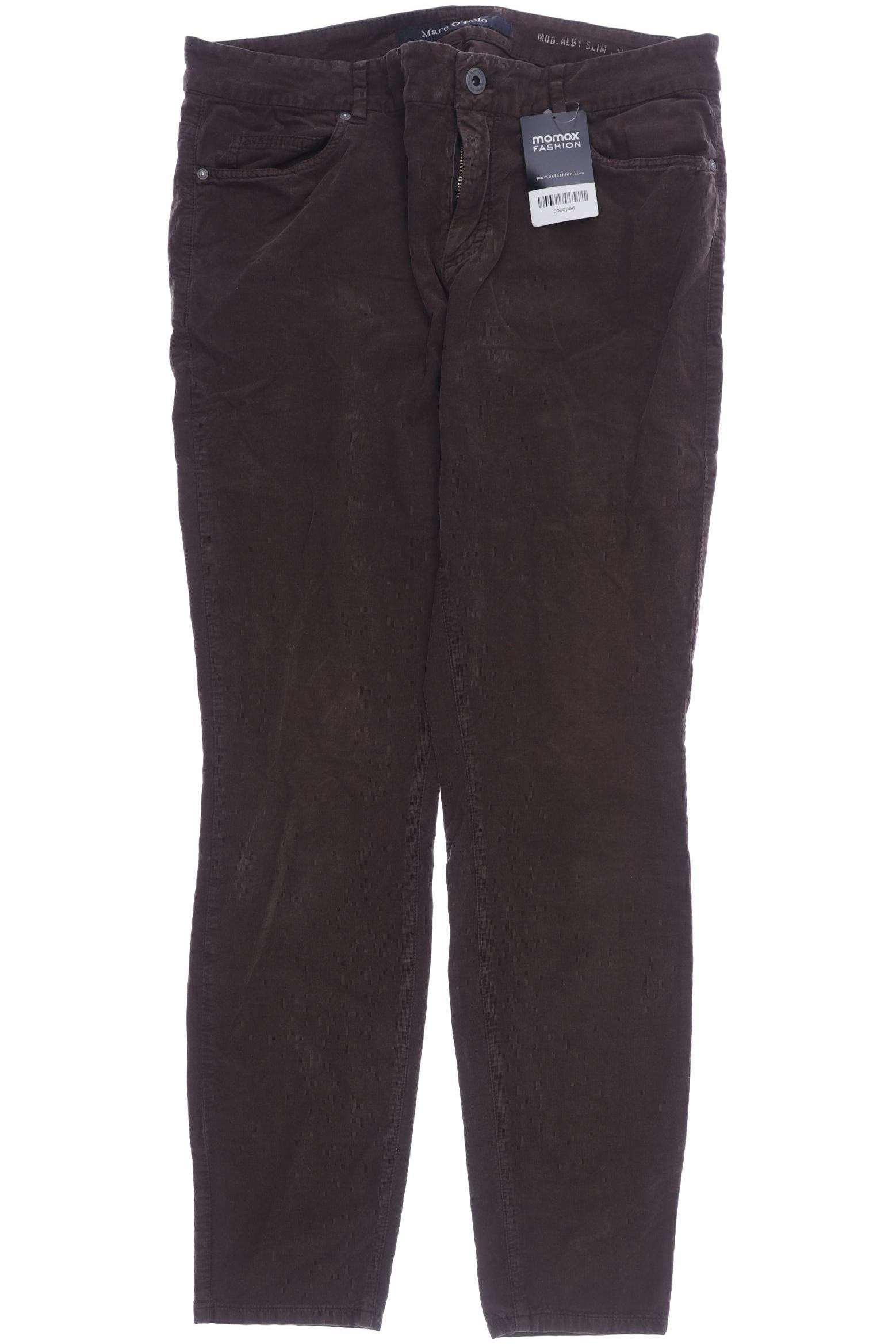 

Marc O Polo Damen Stoffhose, braun, Gr. 31