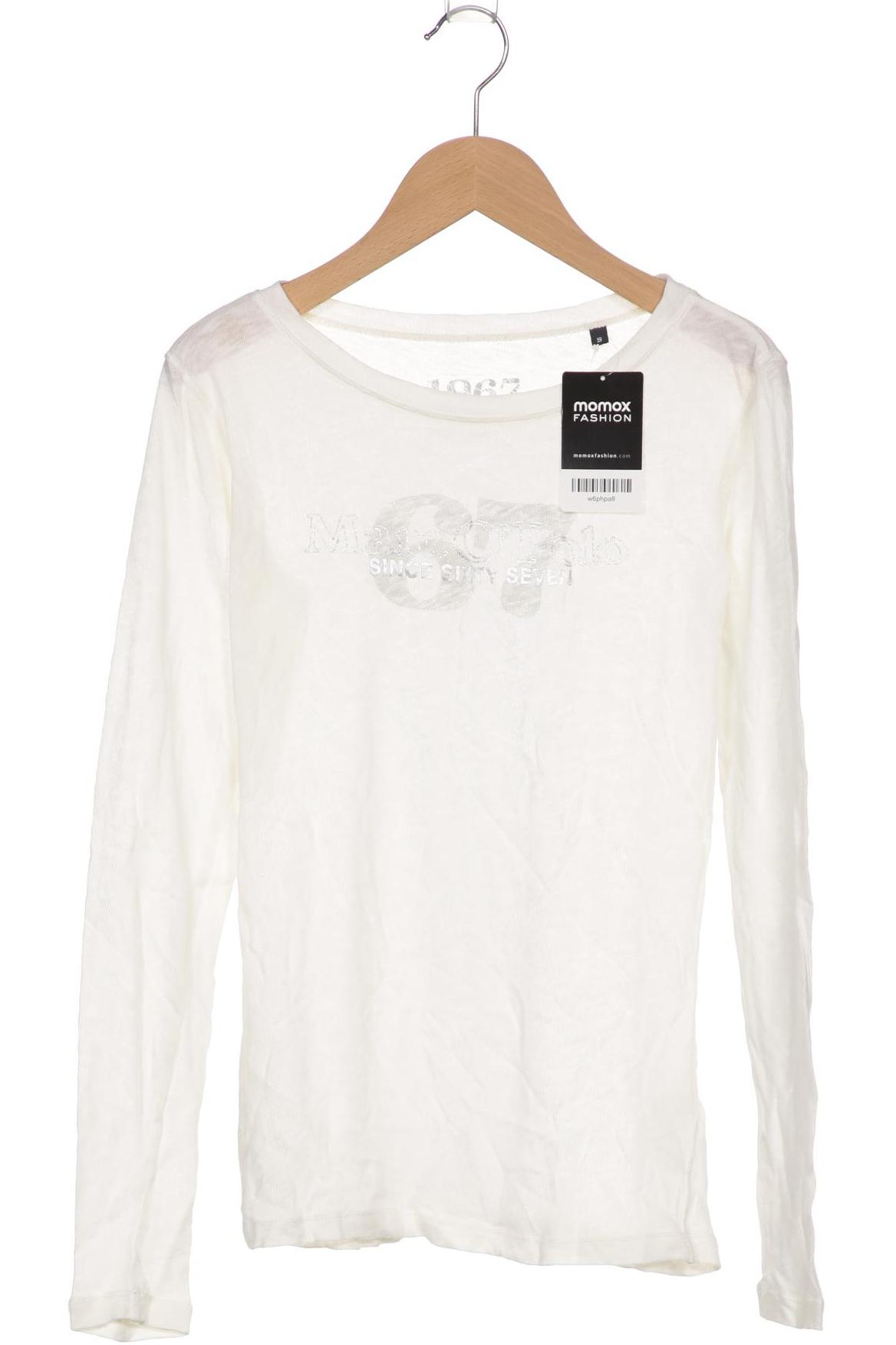 

Marc O Polo Damen Langarmshirt, cremeweiß