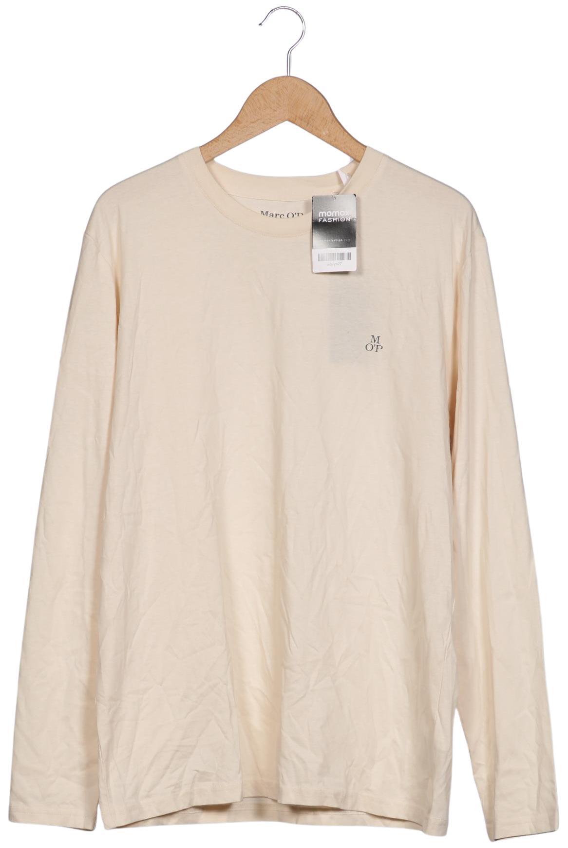 Thumbnail - Marc O Polo Herren Langarmshirt, cremeweiß, Gr. 54