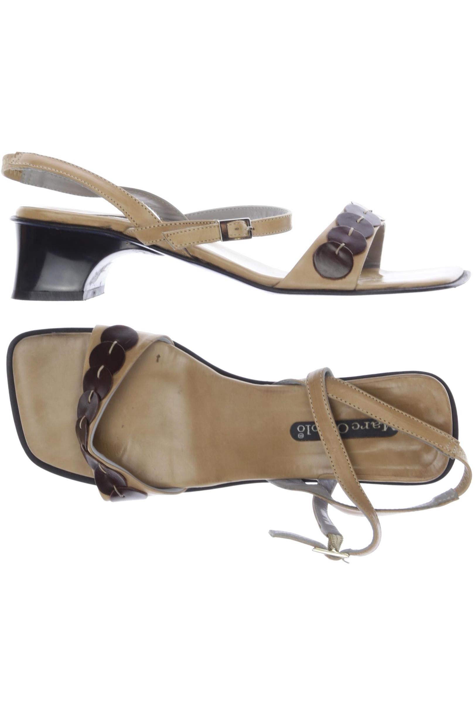 

Marc O Polo Damen Sandale, beige, Gr. 6