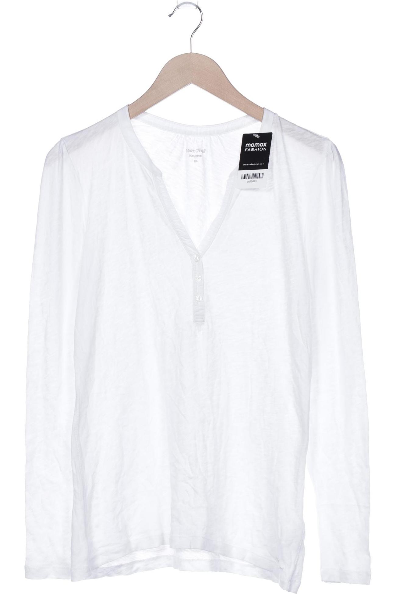 

Marc O Polo Damen Langarmshirt, weiß, Gr. 44