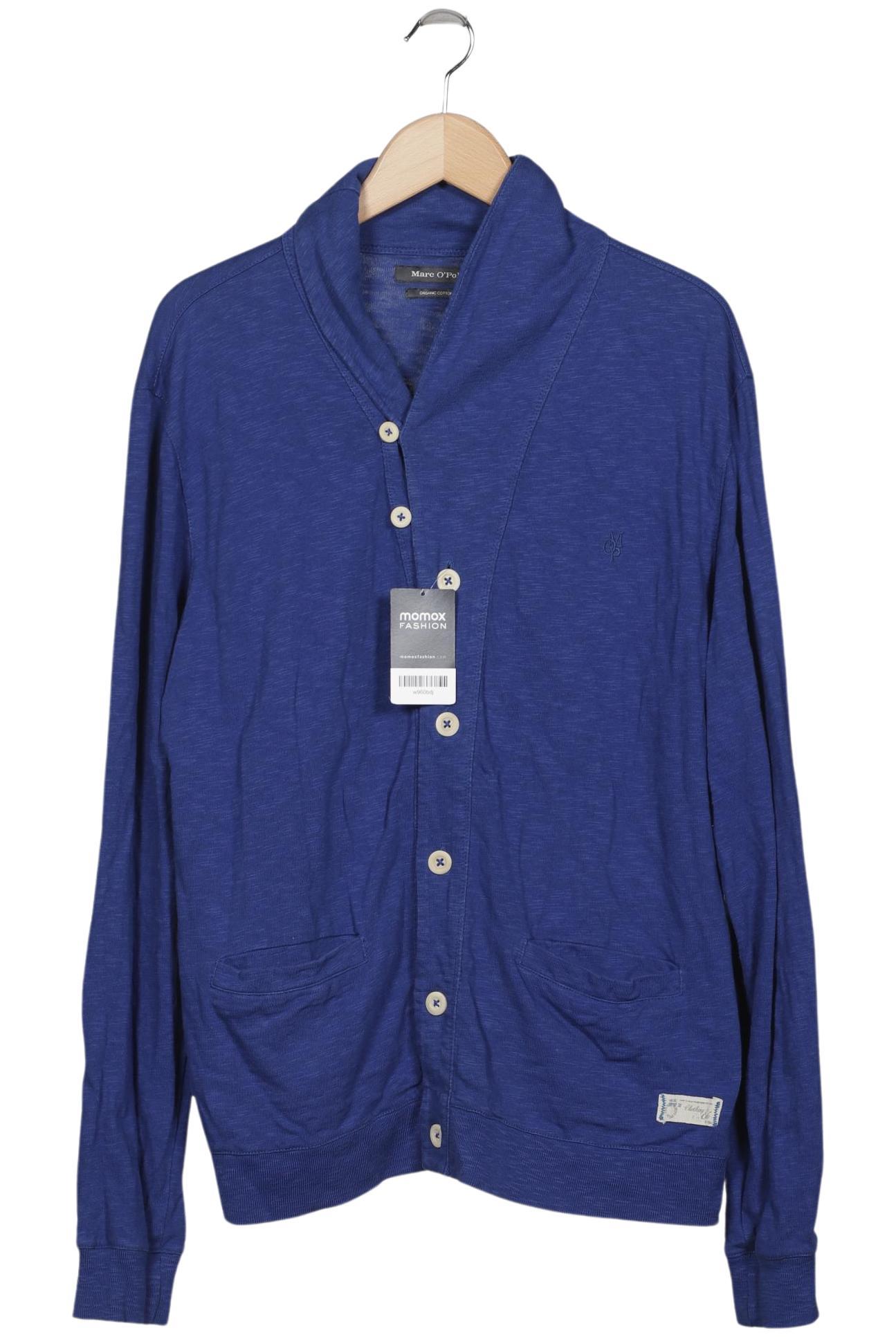 

Marc O Polo Herren Strickjacke, blau, Gr. 52