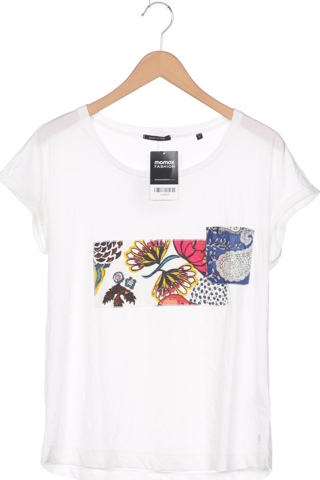 

Marc O Polo Damen T-Shirt, weiß, Gr. 38