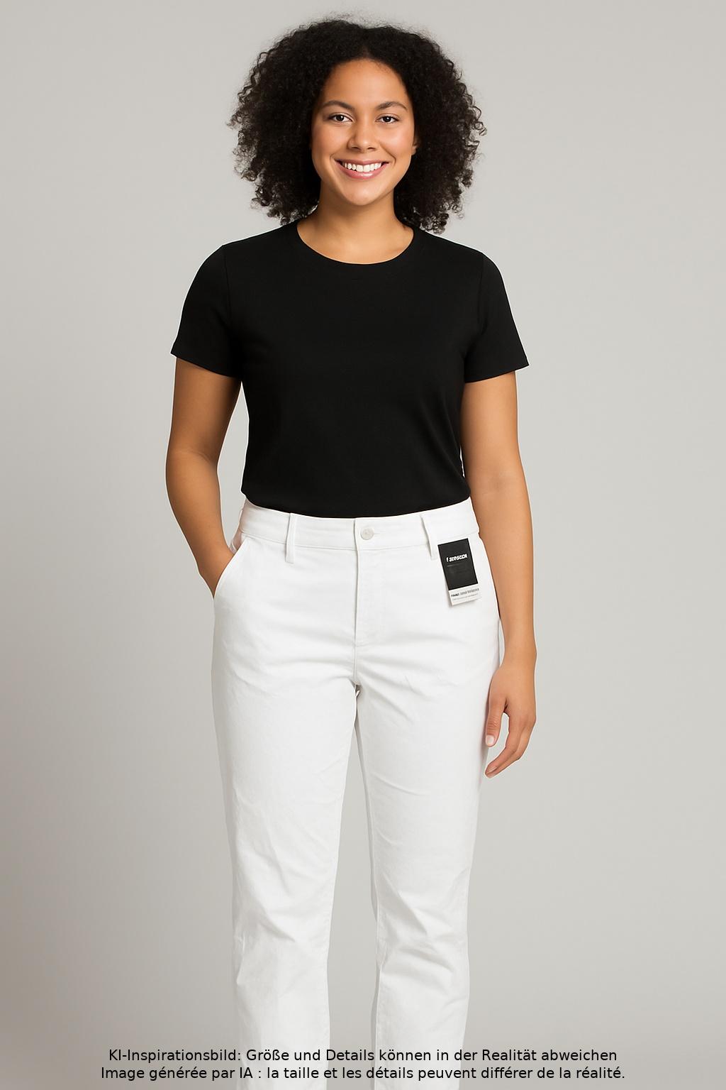 

Marc O Polo Damen Stoffhose, weiß, Gr. 34