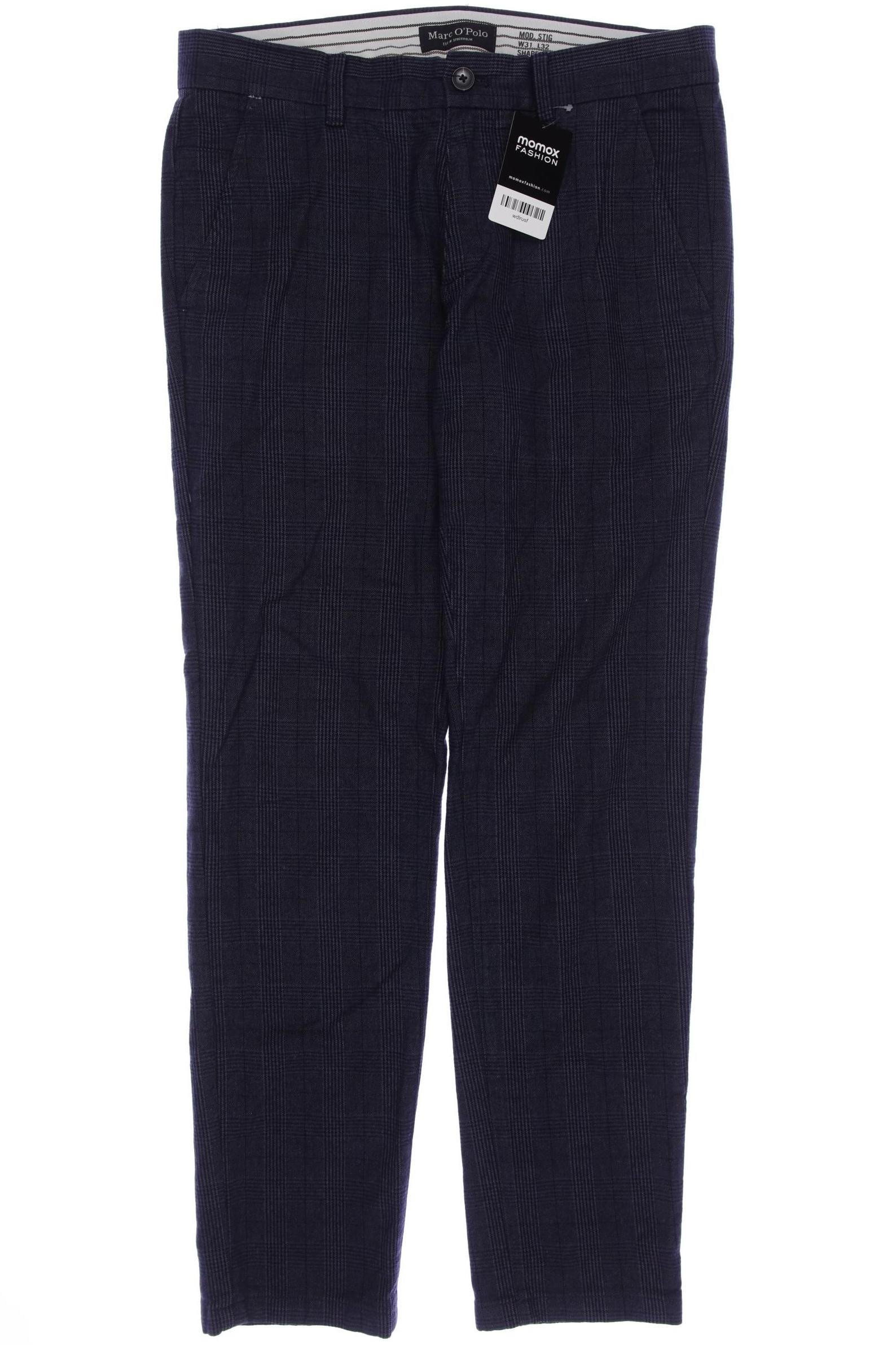 

Marc O Polo Herren Stoffhose, marineblau, Gr. 31