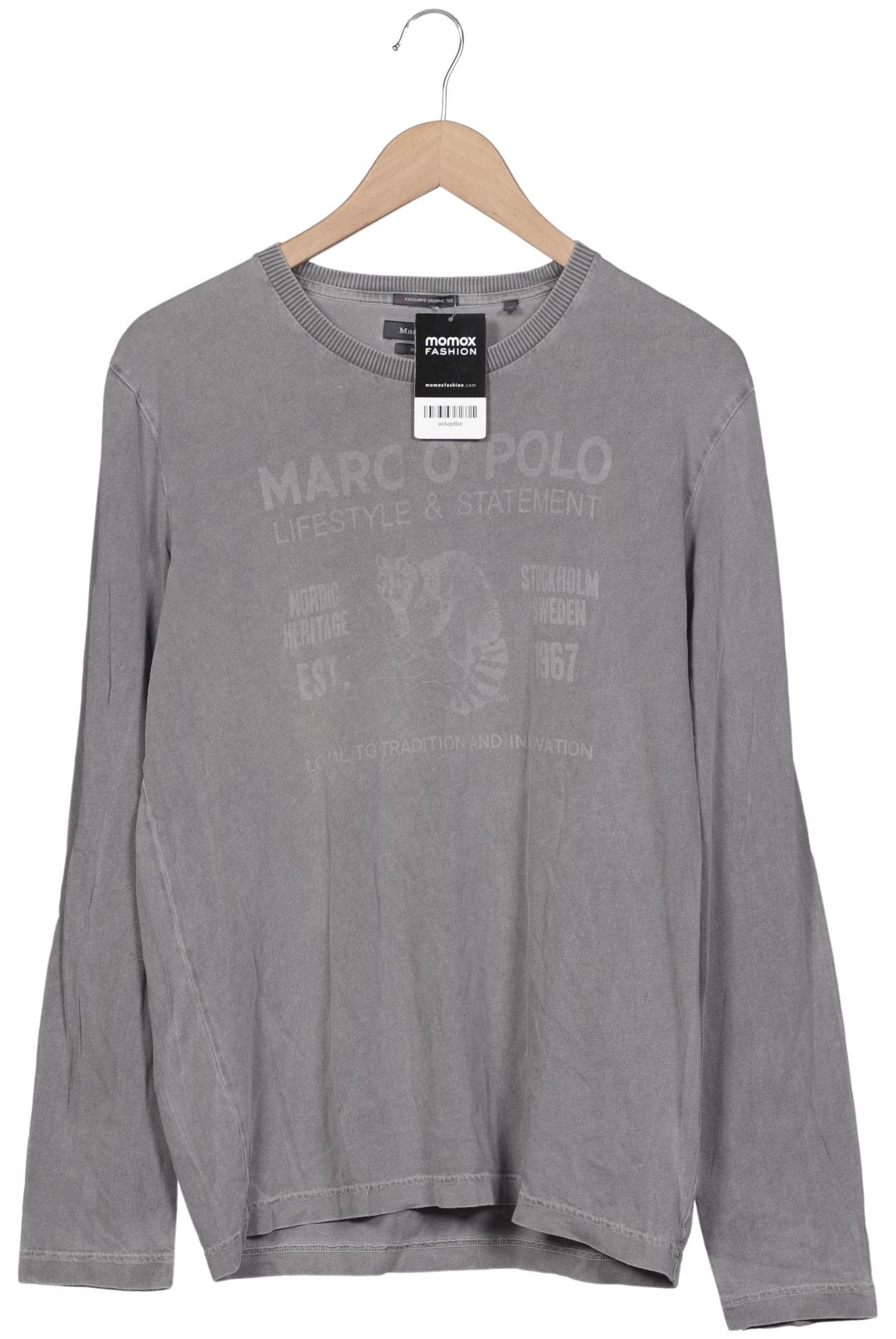 

Marc O Polo Herren Langarmshirt, grau, Gr. 52