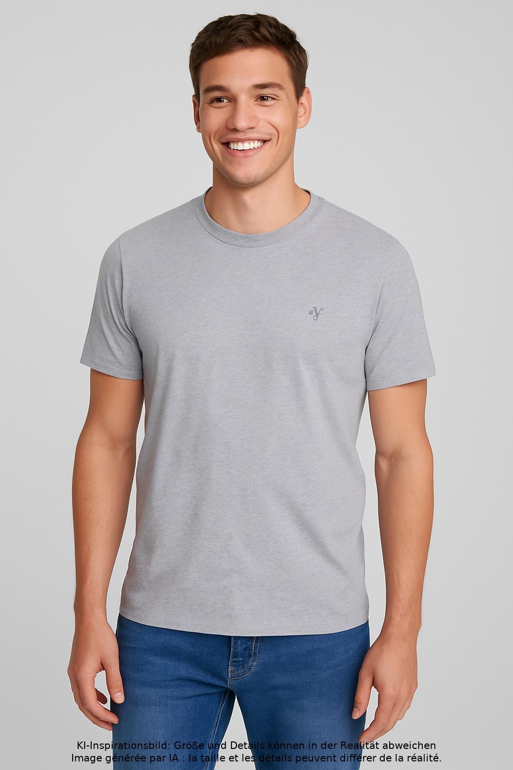 Thumbnail - Marc O Polo Herren T-Shirt, grau, Gr. 52
