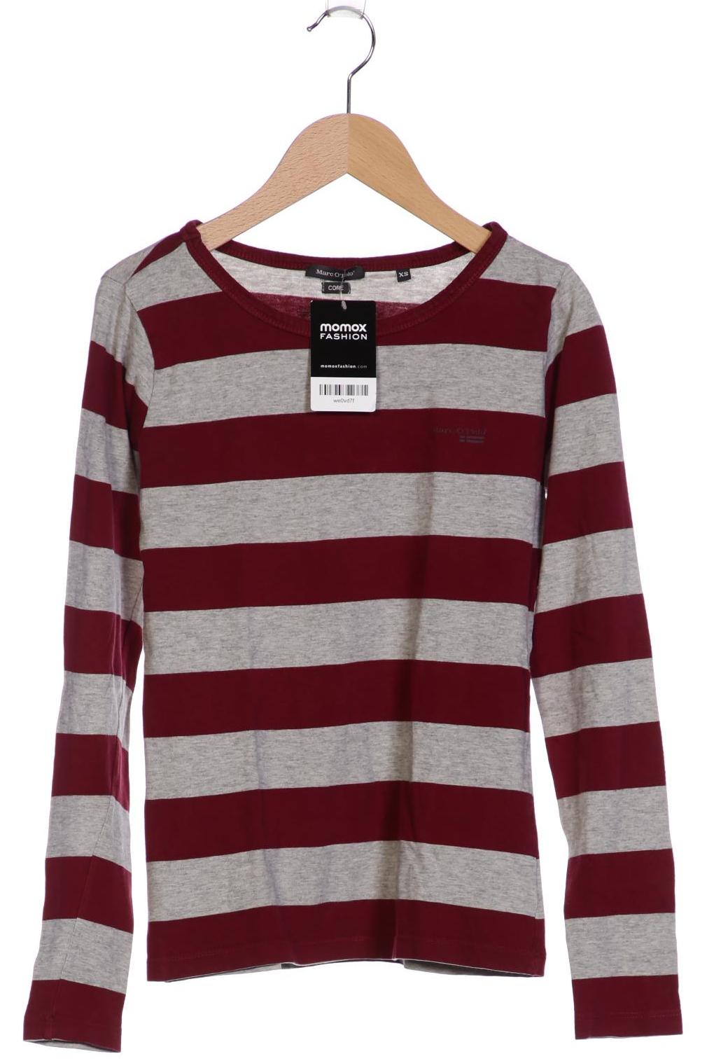 

Marc O Polo Damen Langarmshirt, bordeaux, Gr. 34