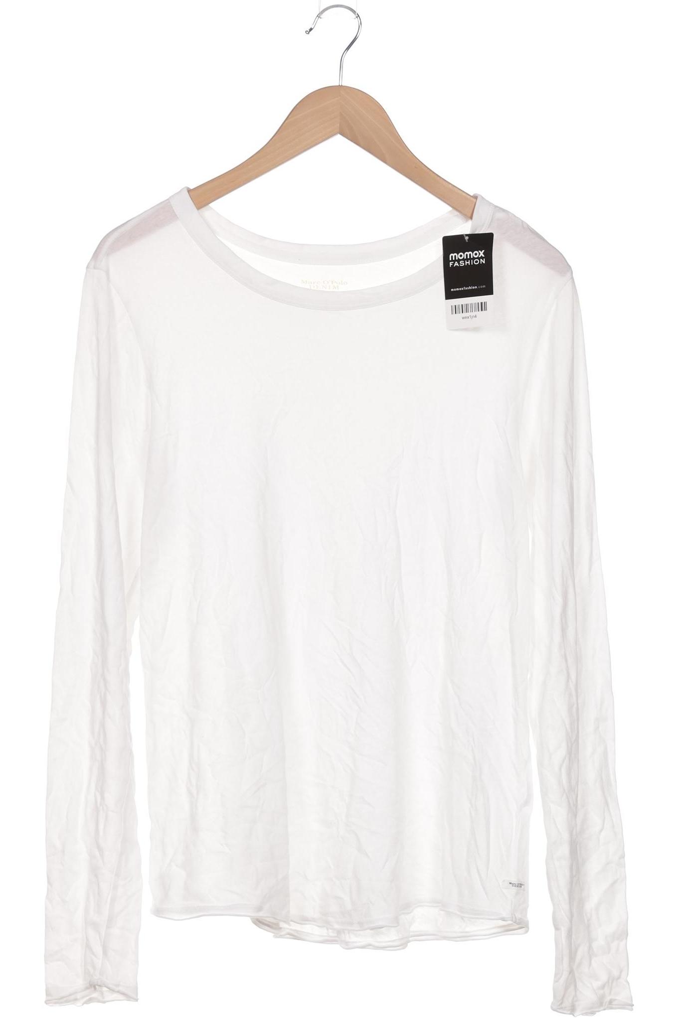 

Marc O Polo Damen Langarmshirt, weiß, Gr. 44