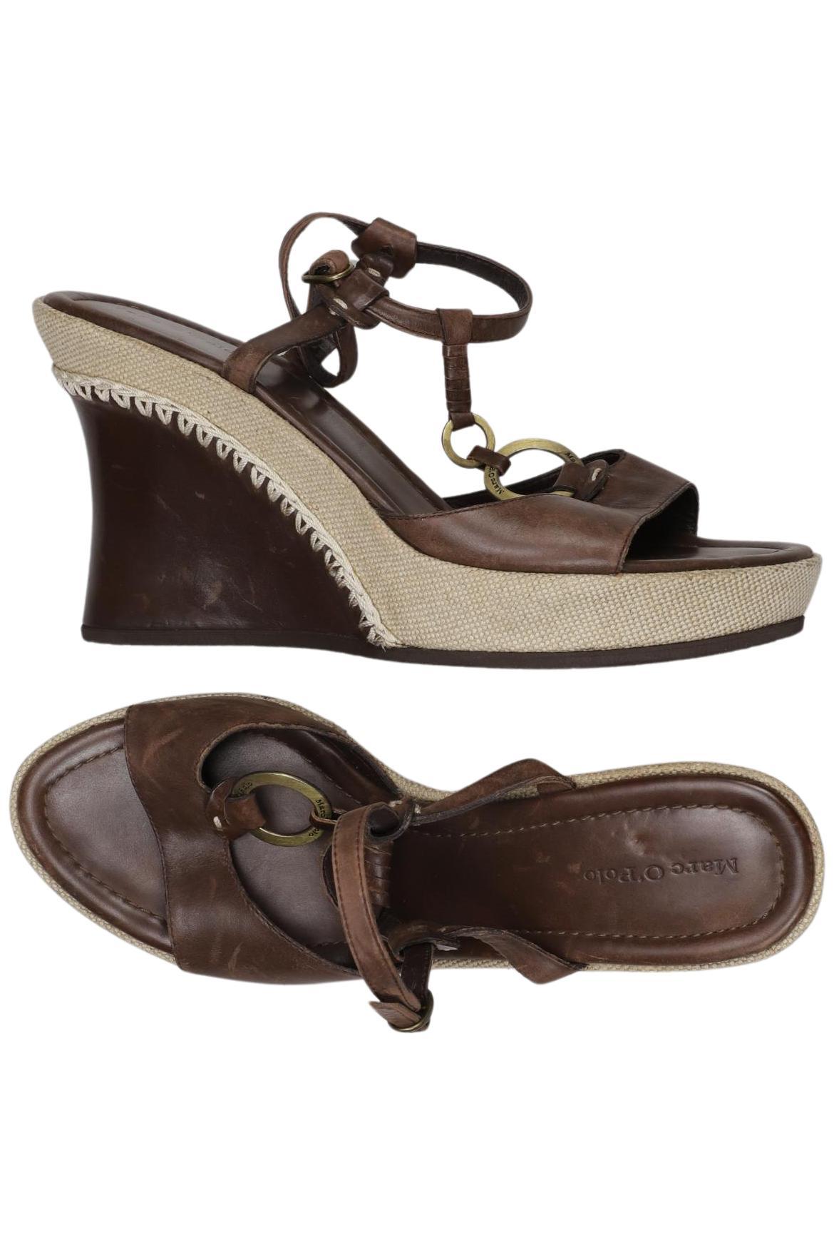 

Marc O Polo Damen Sandale, braun, Gr. 41