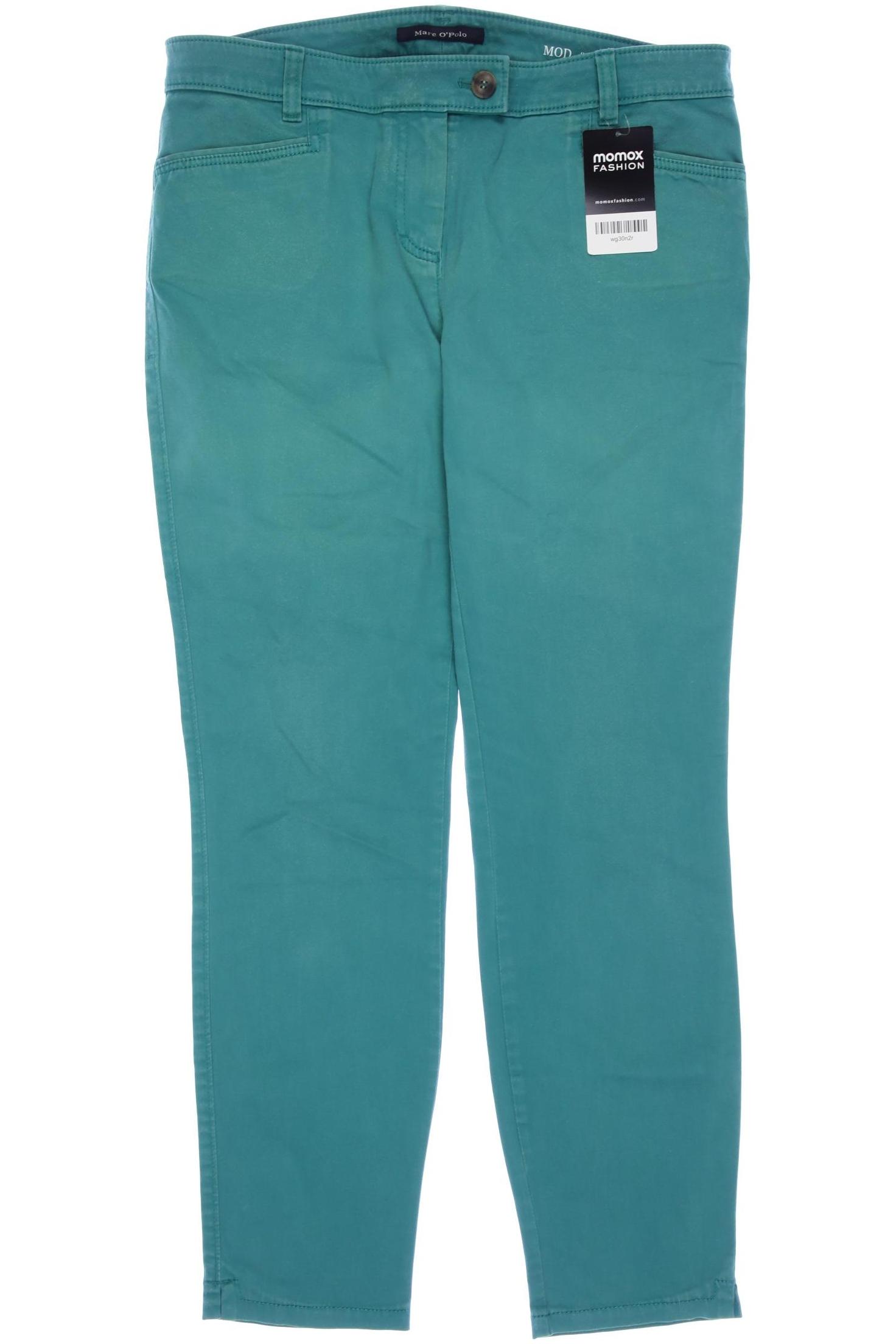 

Marc O Polo Damen Stoffhose, türkis, Gr. 38