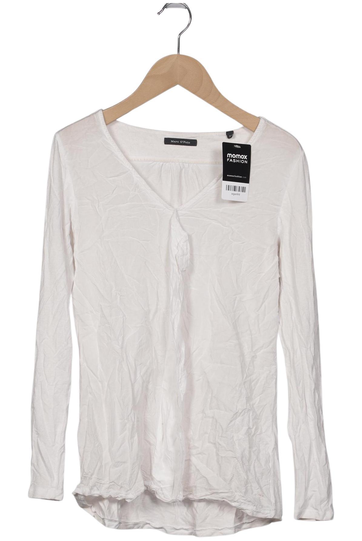 

Marc O Polo Damen Langarmshirt, weiß, Gr. 34
