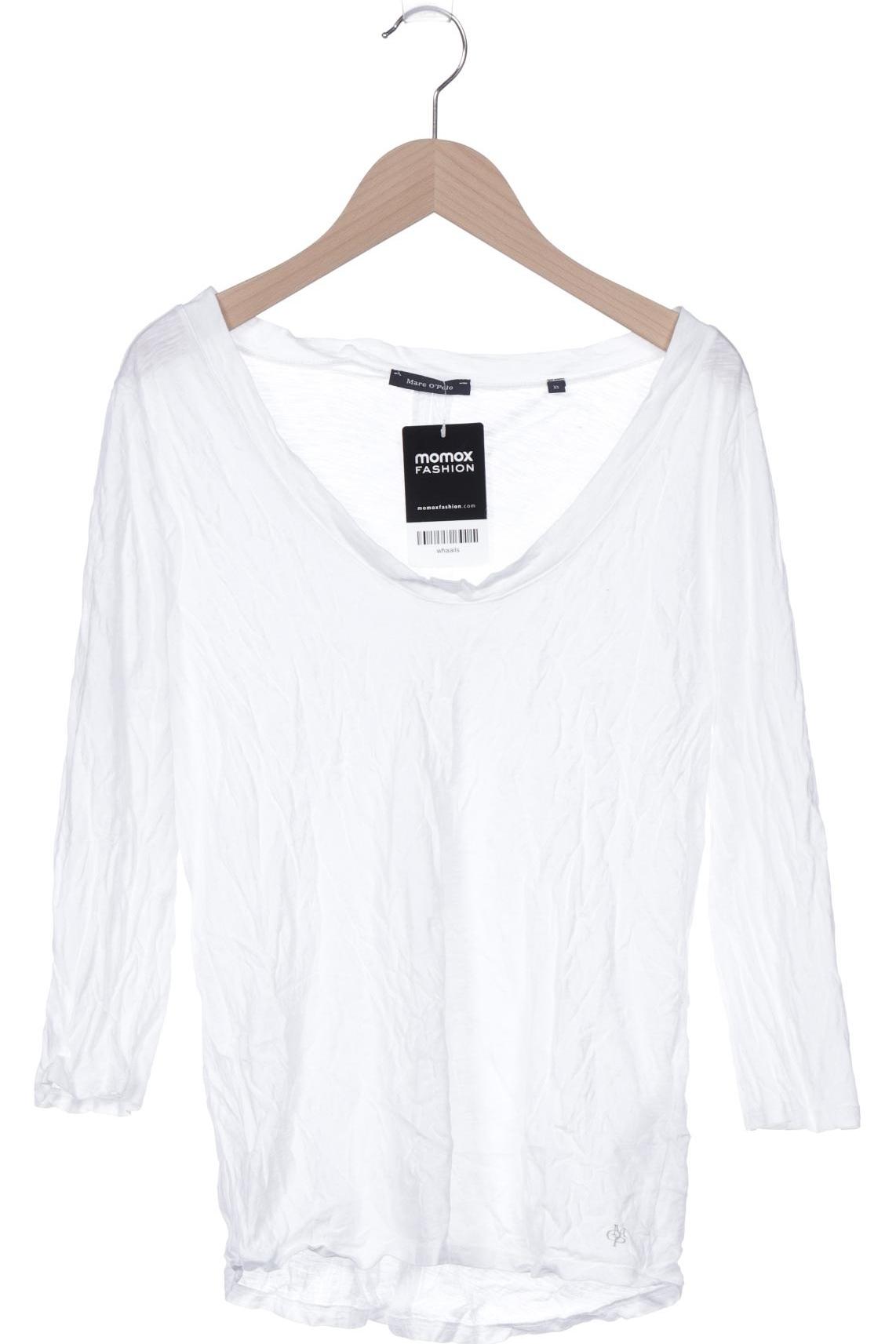 

Marc O Polo Damen Langarmshirt, weiß, Gr. 34