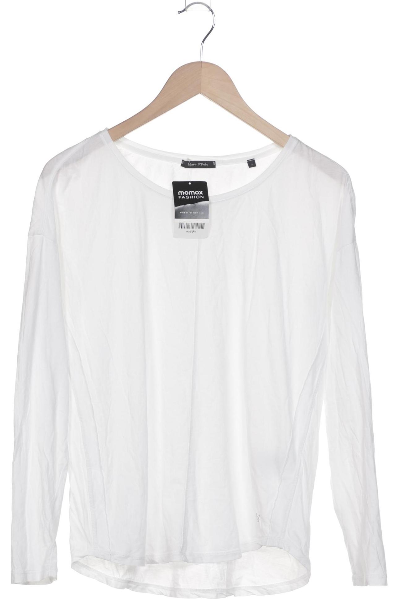 

Marc O Polo Damen Langarmshirt, weiß, Gr. 36