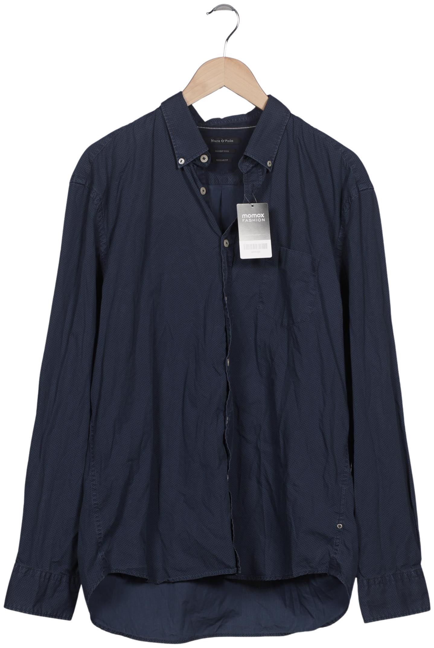 

Marc O Polo Herren Hemd, marineblau, Gr. 56