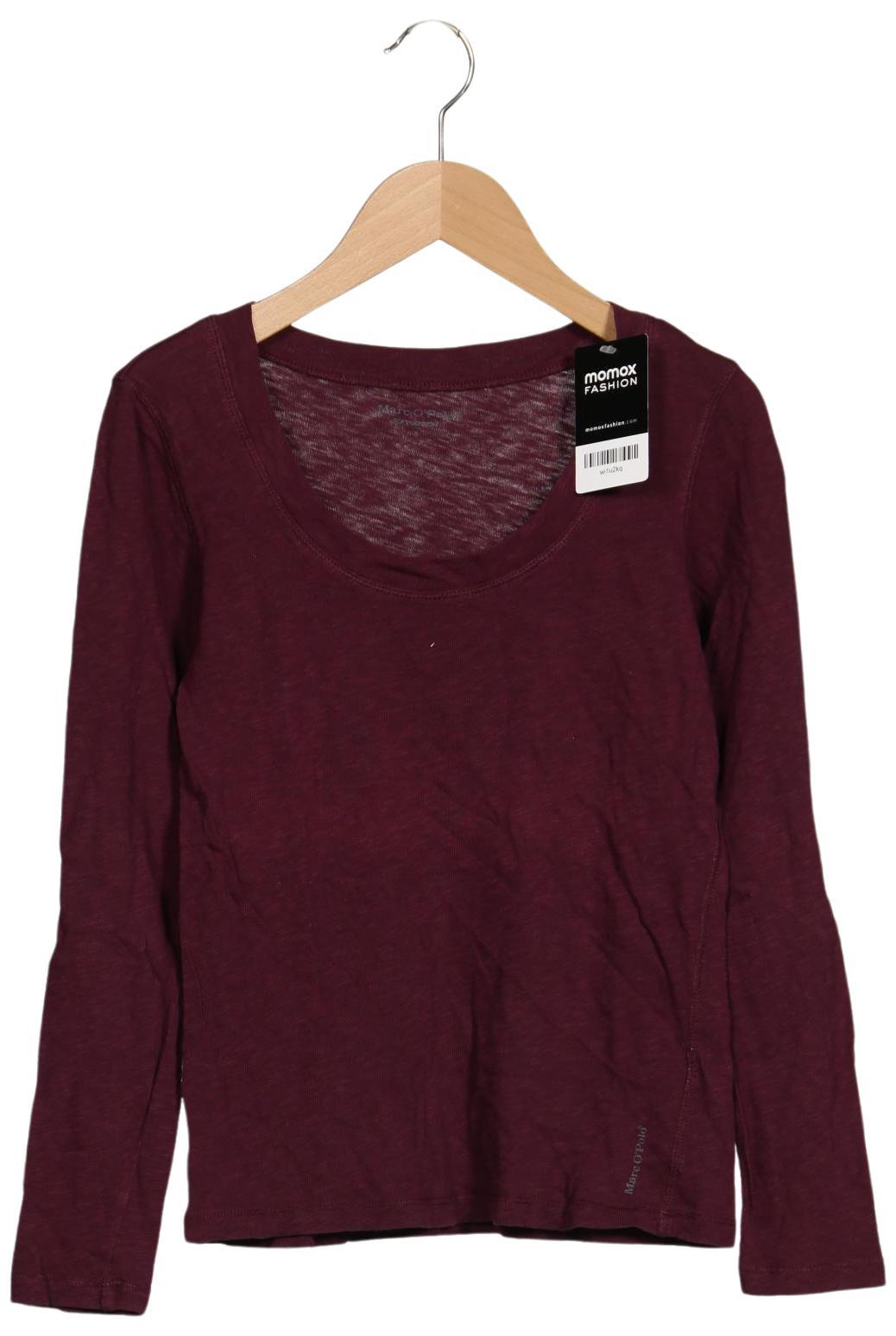

Marc O Polo Damen Langarmshirt, bordeaux, Gr. 36