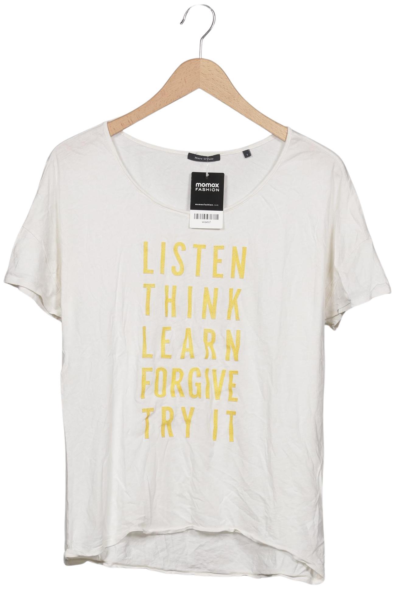 

Marc O Polo Damen T-Shirt, cremeweiß, Gr. 36