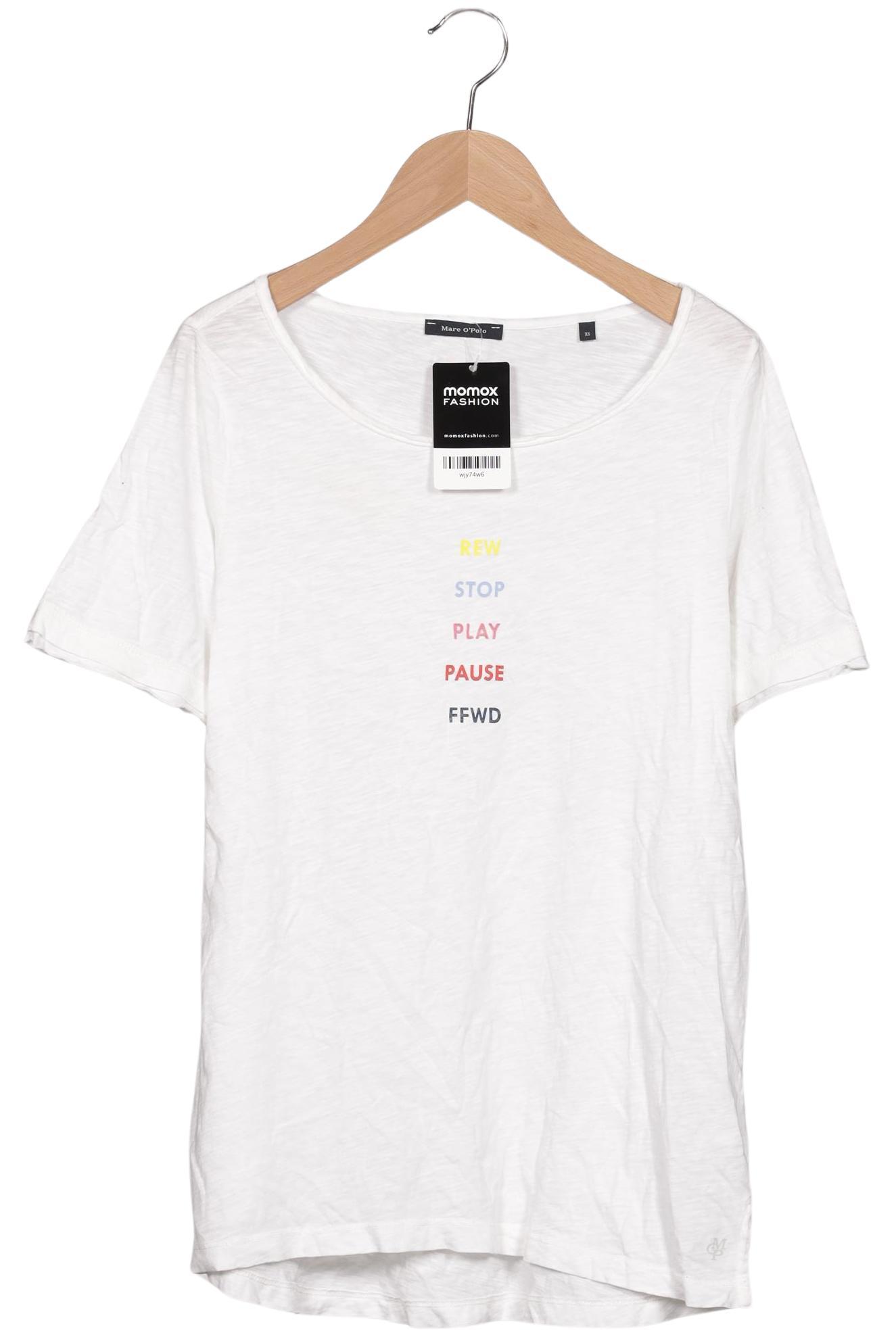 

Marc O Polo Damen T-Shirt, weiß, Gr. 34