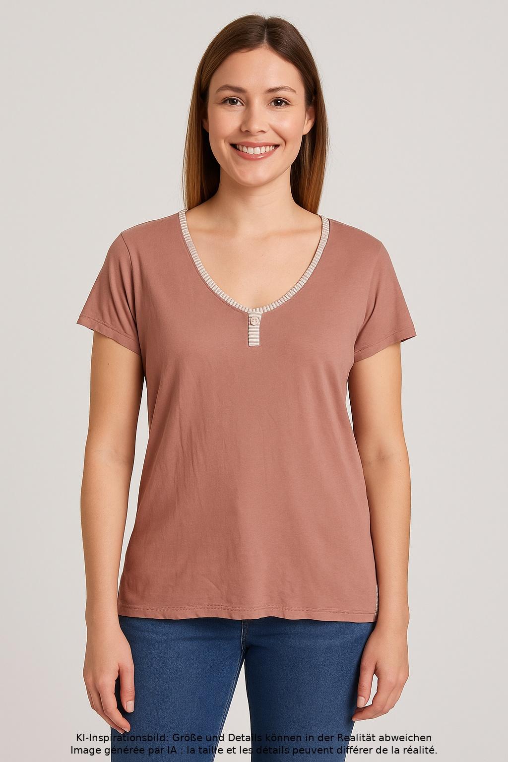 

Marc O Polo Damen T-Shirt, pink, Gr. 42