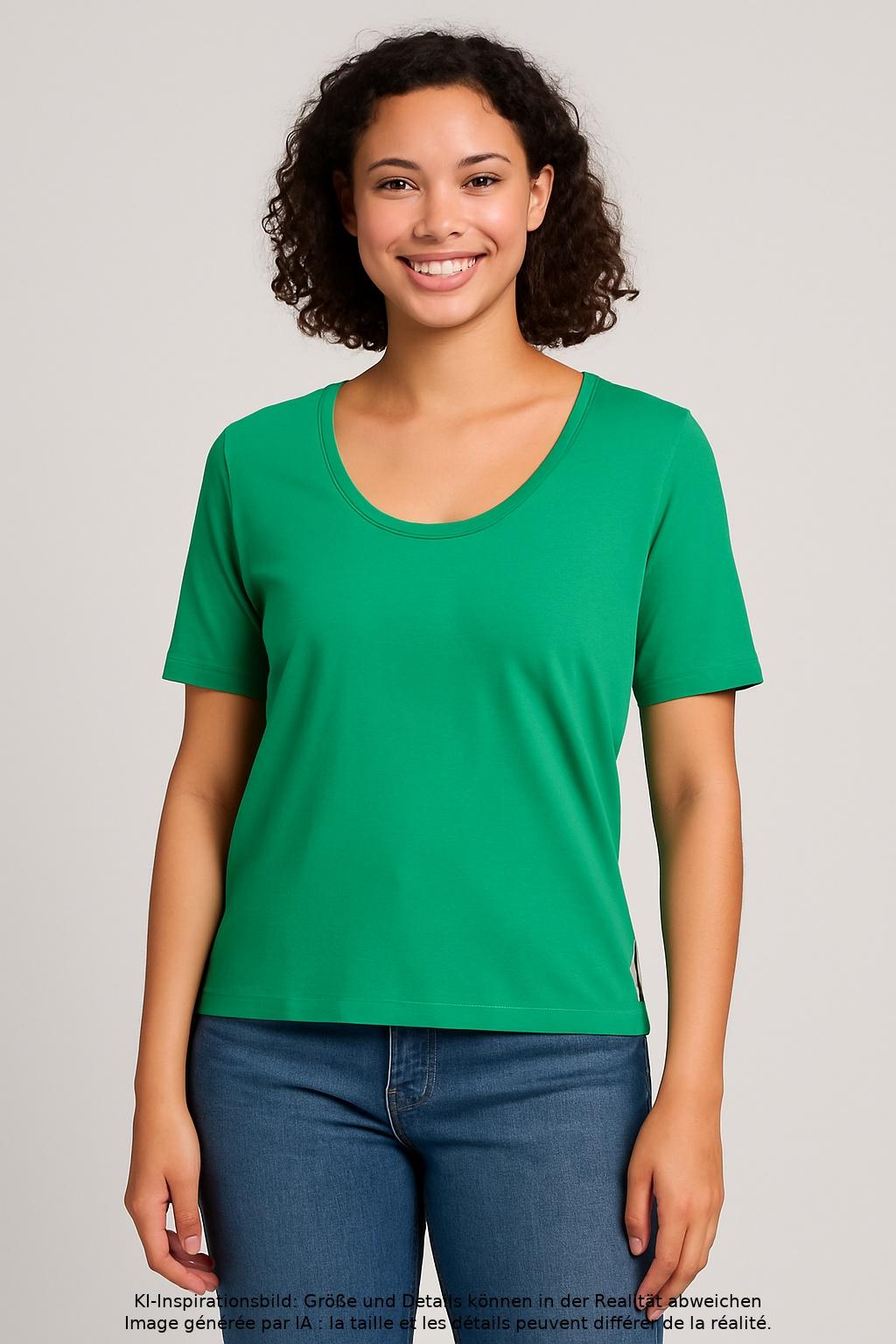 

Marc O Polo Damen T-Shirt, grün, Gr. 38