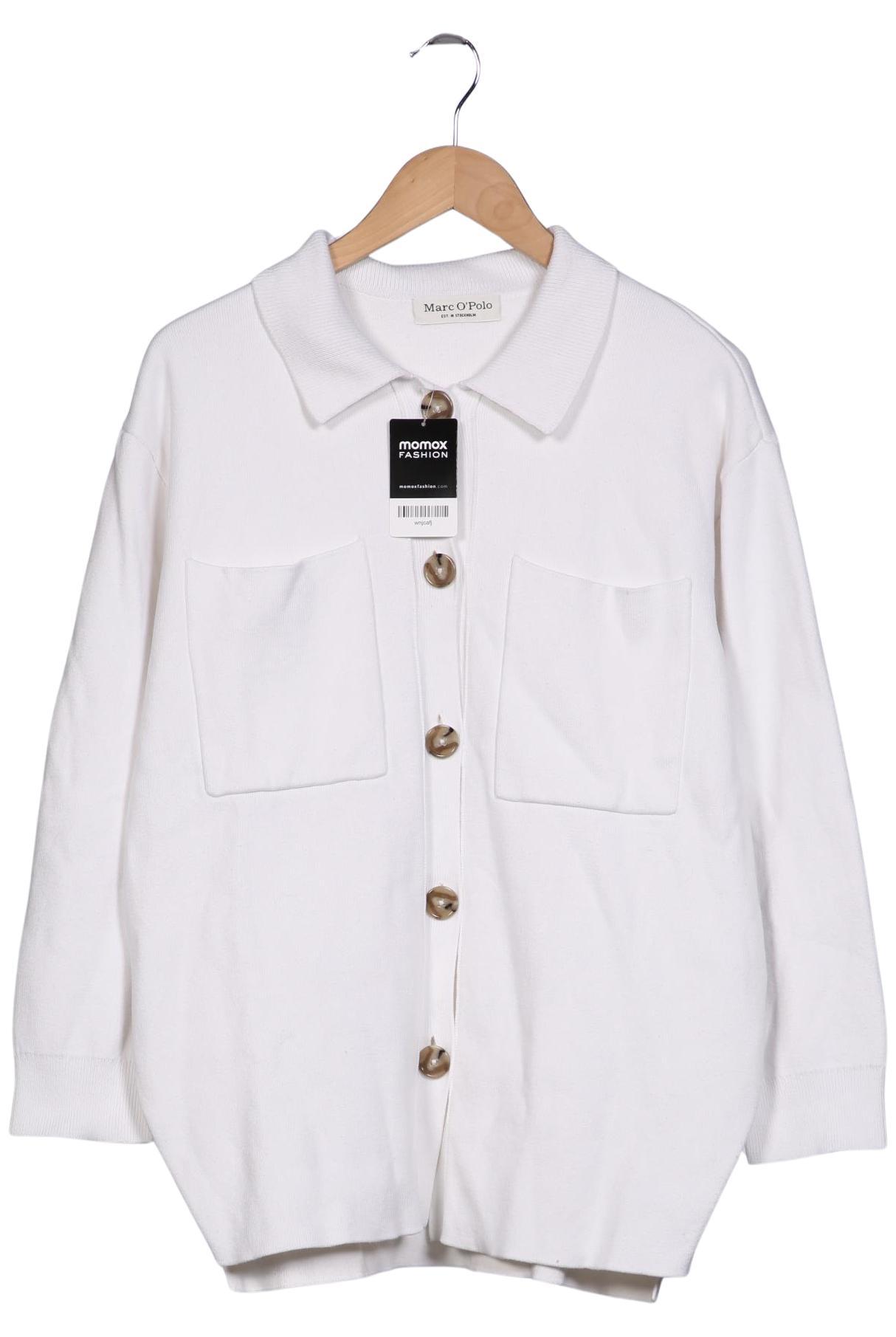 

Marc O Polo Damen Strickjacke, weiß, Gr. 36