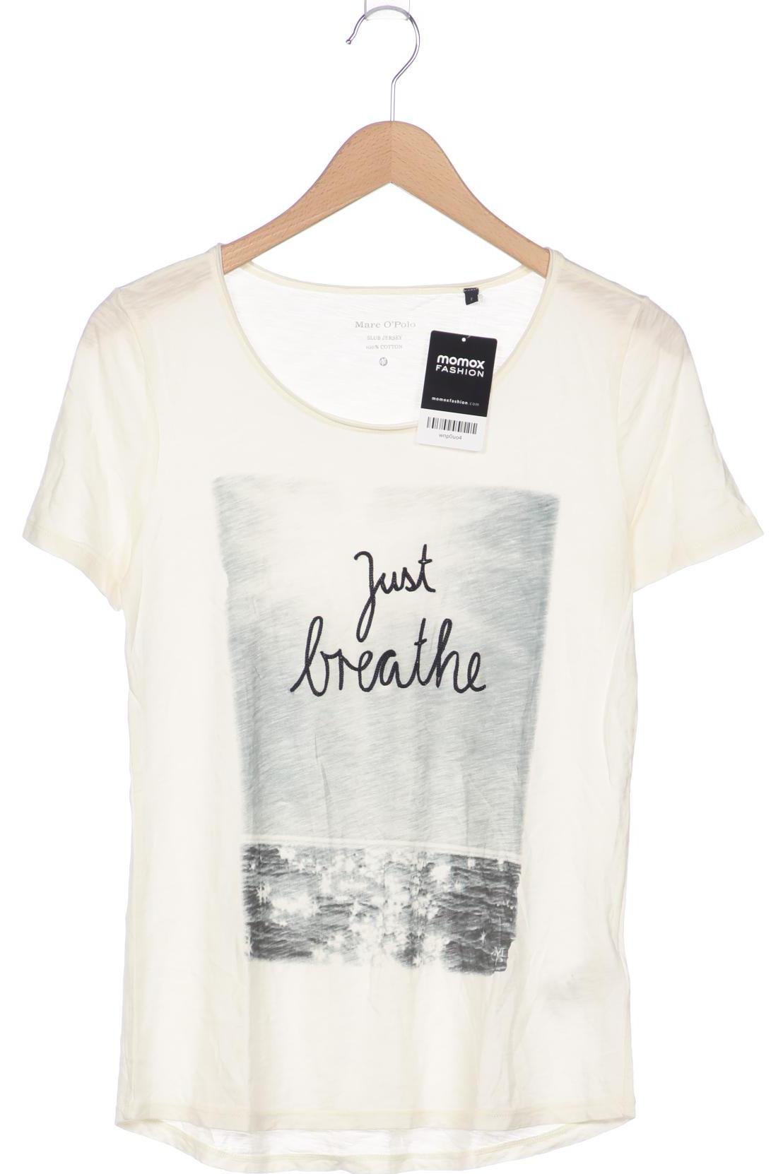 

Marc O Polo Damen T-Shirt, cremeweiß, Gr. 36
