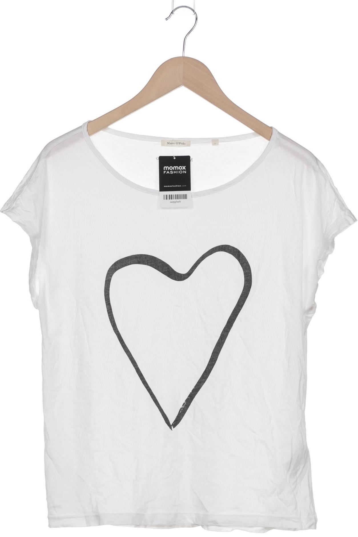 

Marc O Polo Damen T-Shirt, weiß, Gr. 42