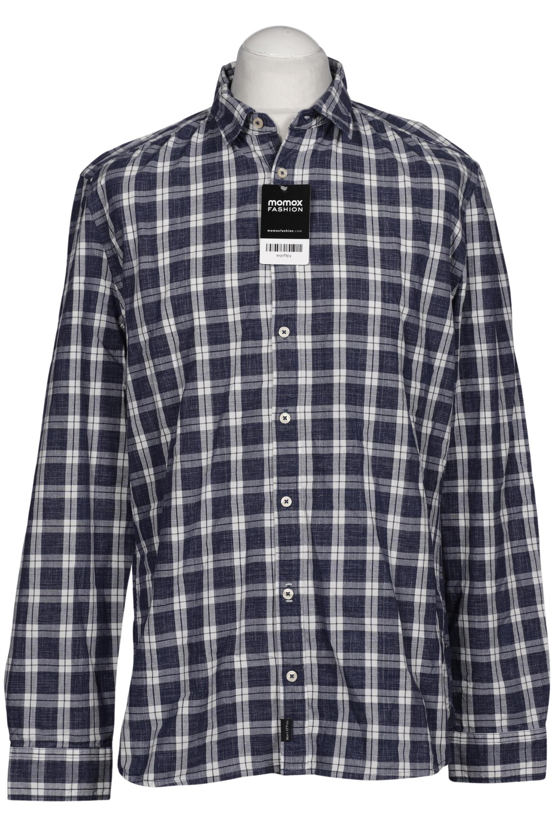 

Marc O Polo Herren Hemd, marineblau, Gr. 54