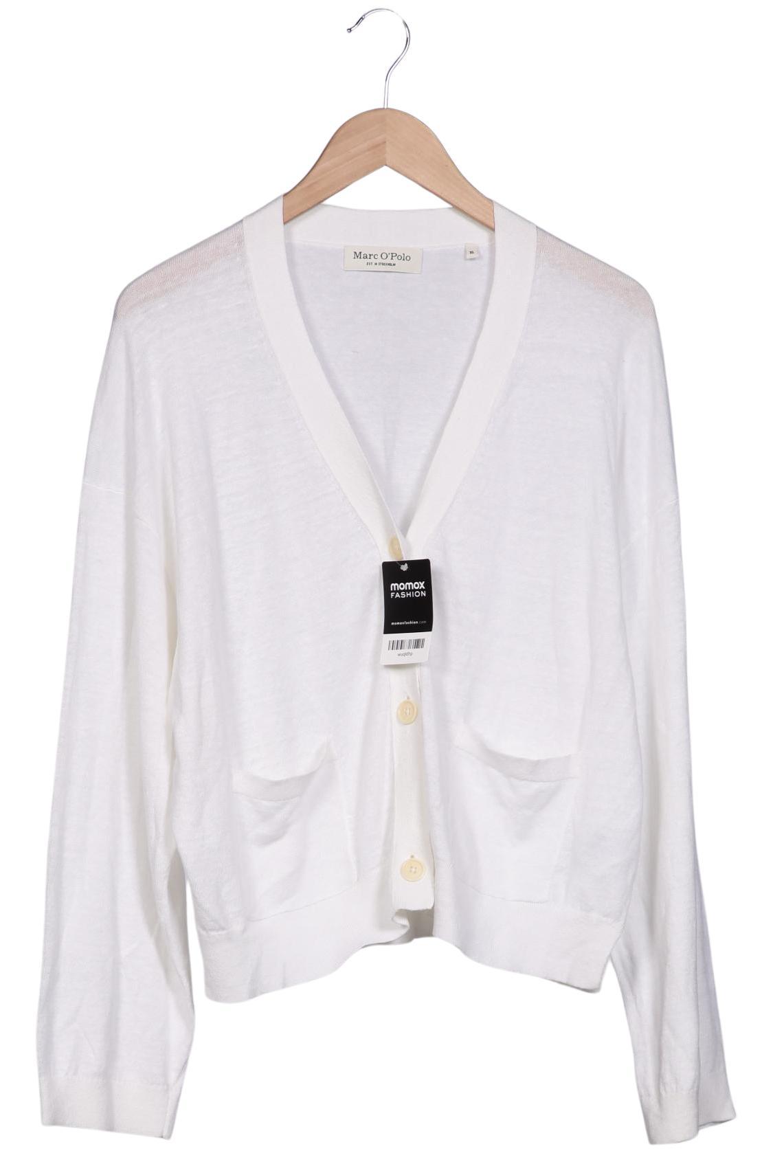 

Marc O Polo Damen Strickjacke, weiß, Gr. 44