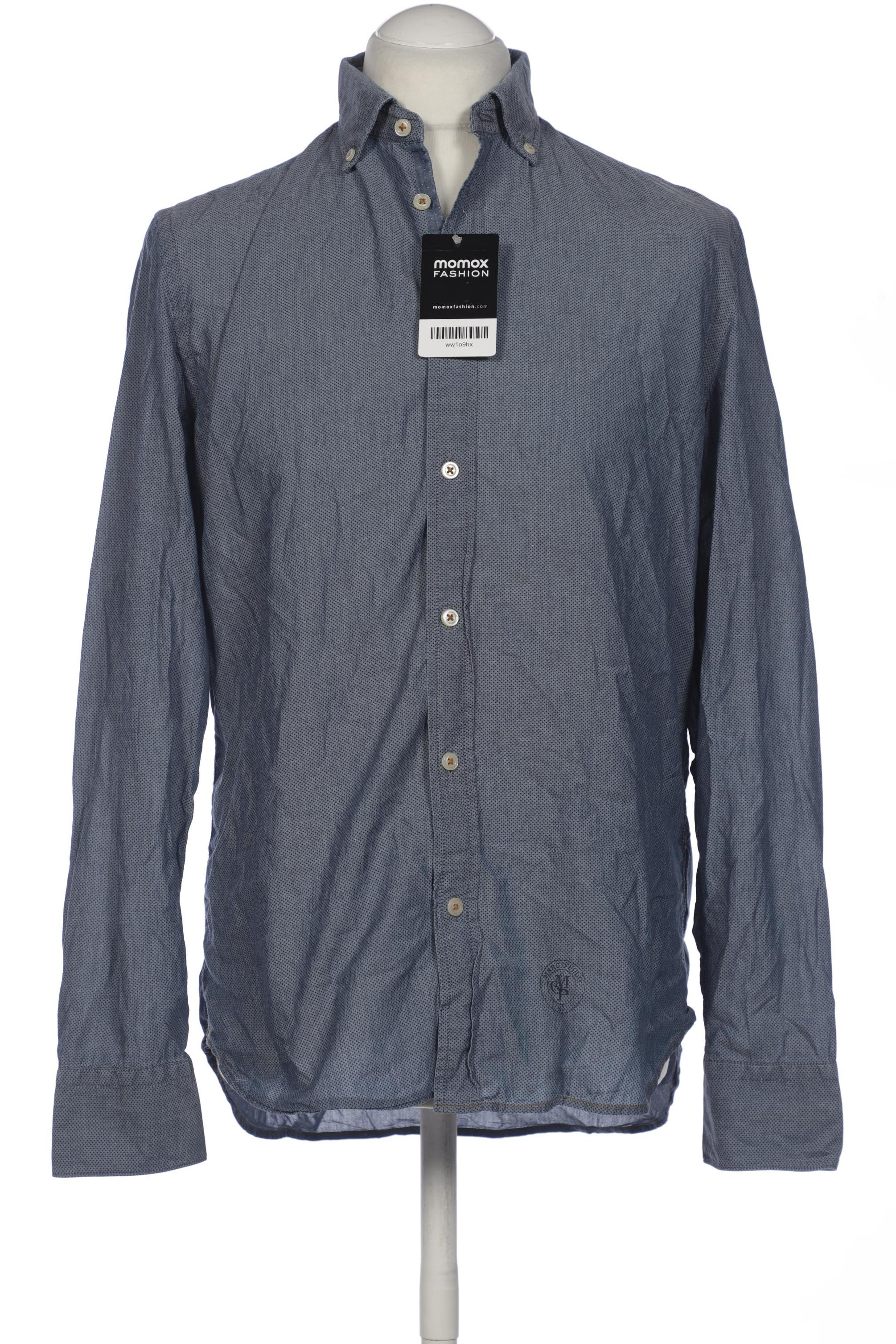 

Marc O Polo Herren Hemd, marineblau, Gr. 52