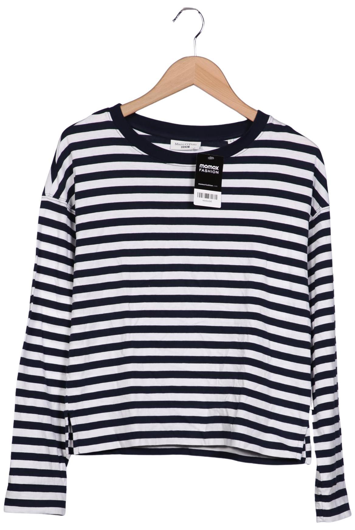 

Marc O Polo Damen Langarmshirt, marineblau, Gr. 36