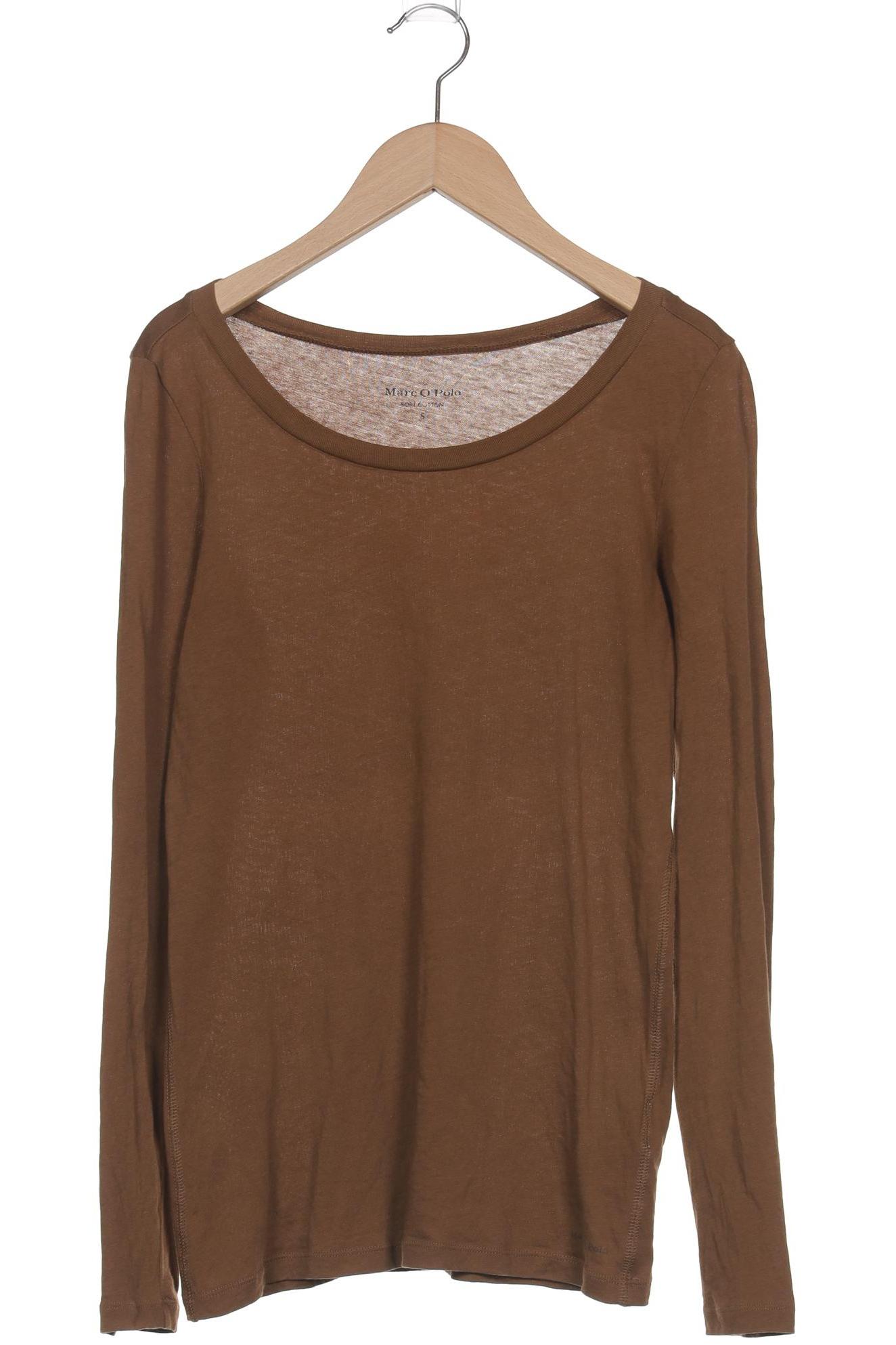 

Marc O Polo Damen Langarmshirt, braun, Gr. 36