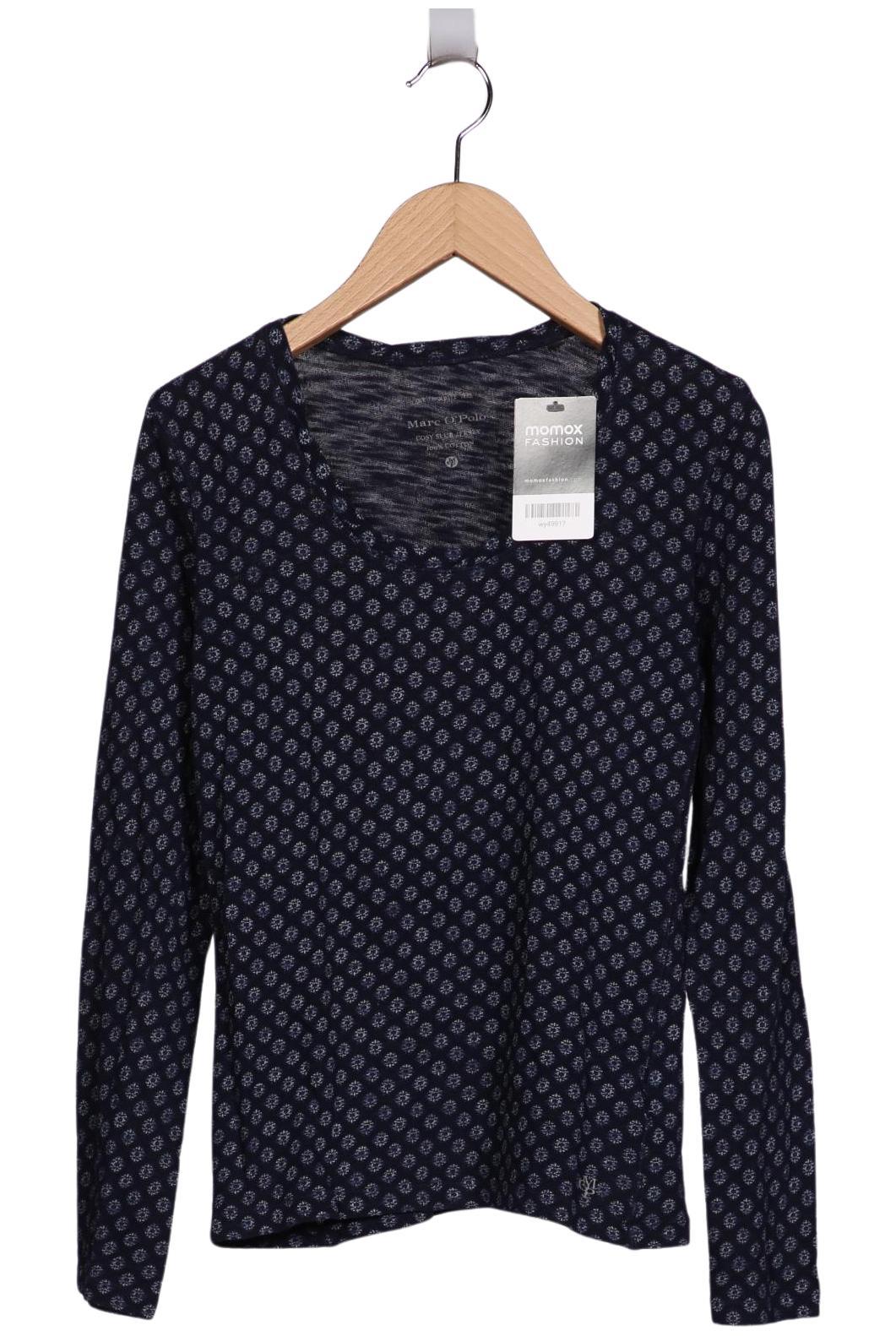 

Marc O Polo Damen Langarmshirt, marineblau, Gr. 34