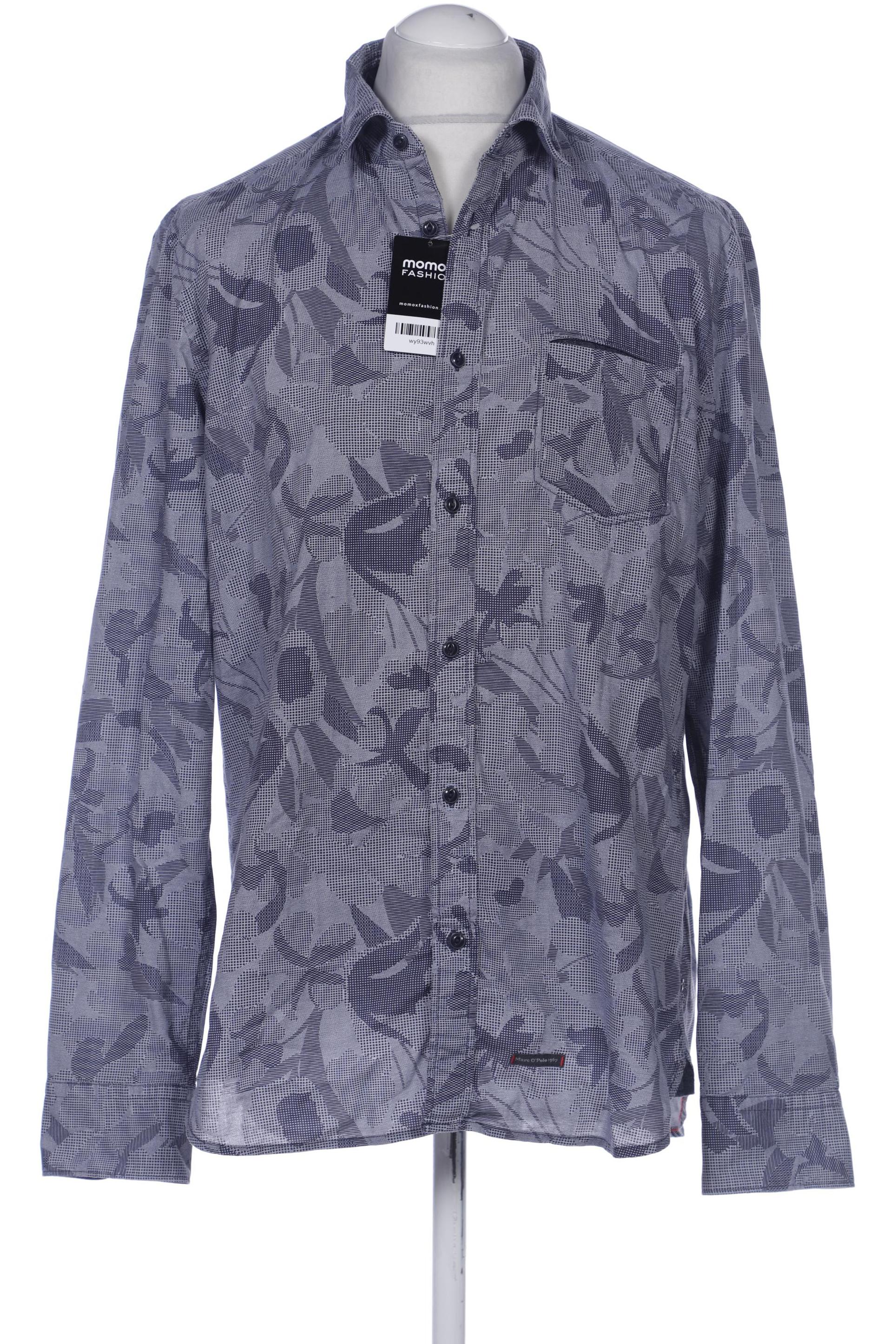

Marc O Polo Herren Hemd, marineblau, Gr. 54