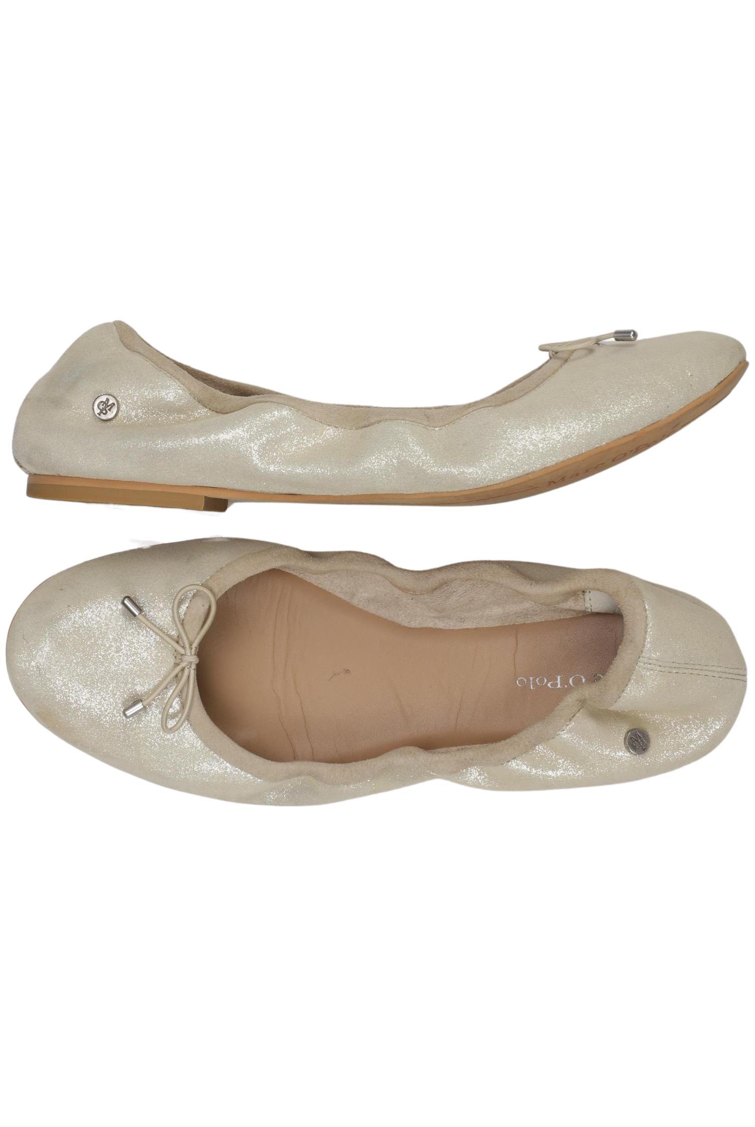

Marc O Polo Damen Ballerinas, silber, Gr. 4