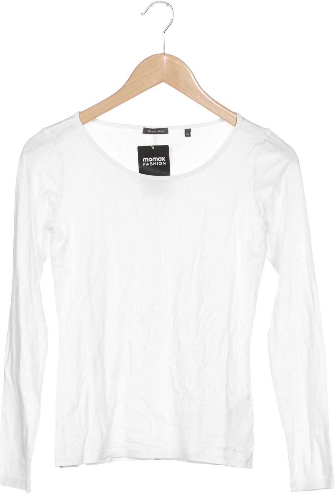 

Marc O Polo Damen Langarmshirt, weiß, Gr. 34