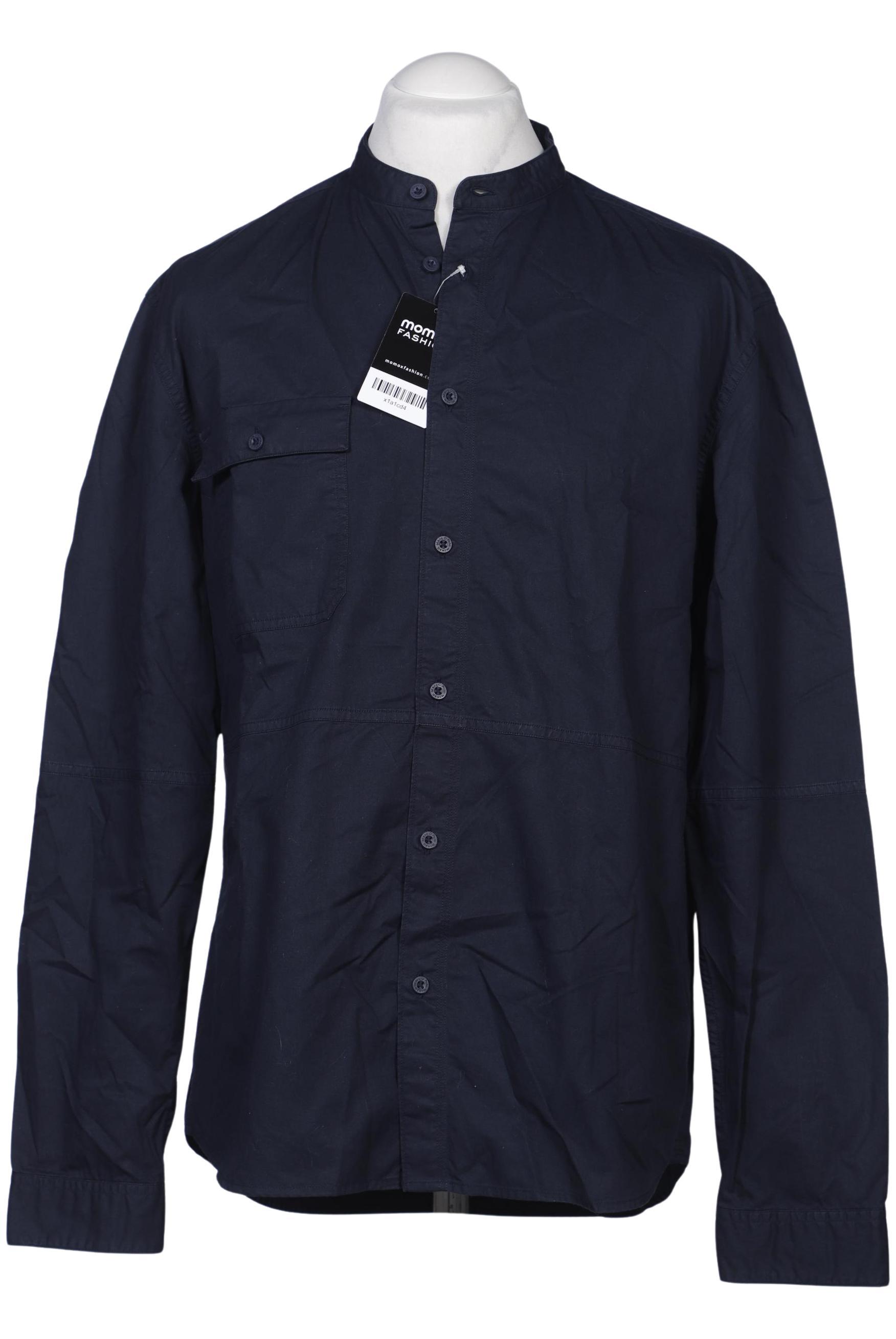 

Marc O Polo Herren Hemd, marineblau, Gr. 54