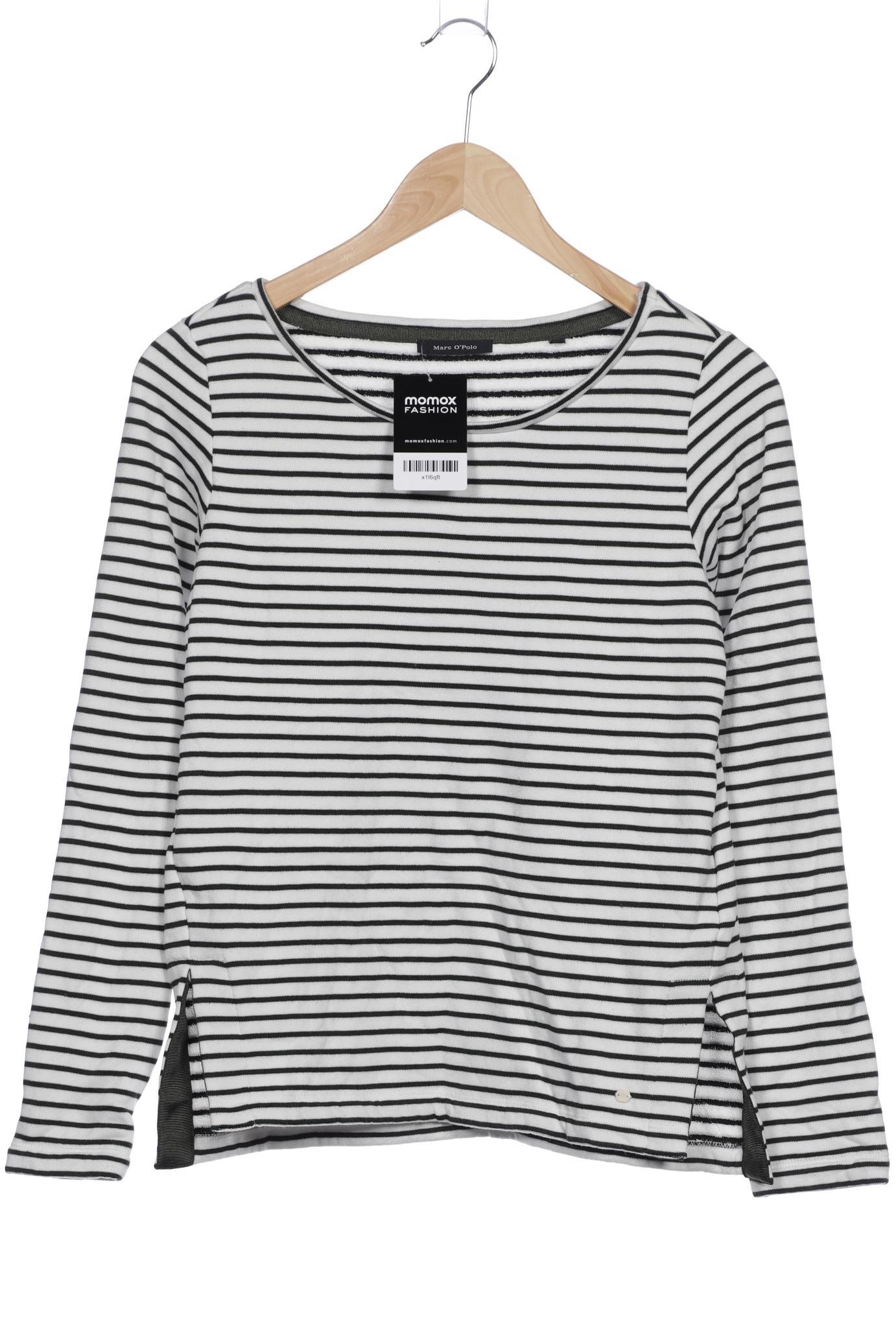 

Marc O Polo Damen Langarmshirt, weiß, Gr. 34