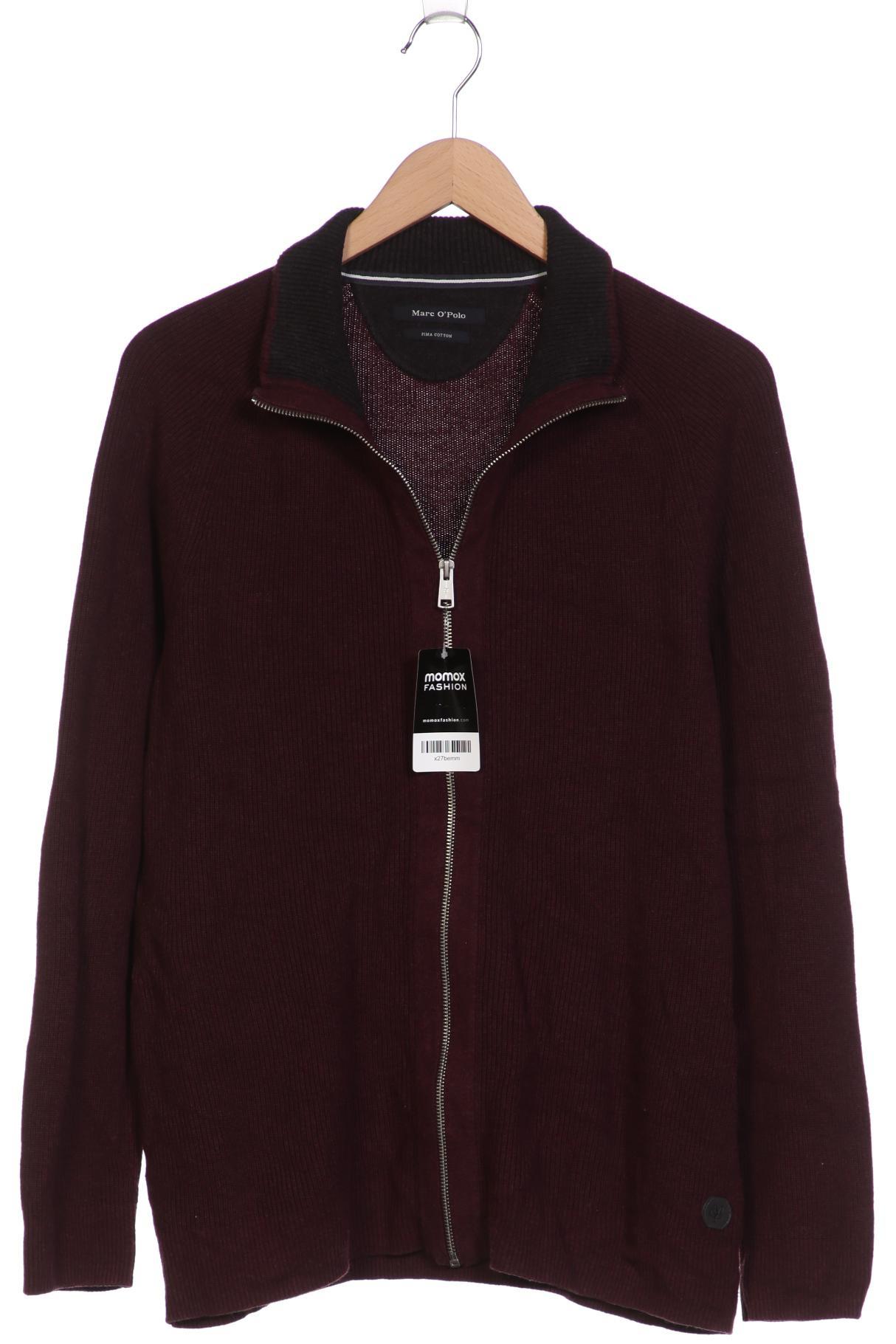 

Marc O Polo Herren Strickjacke, bordeaux, Gr. 52