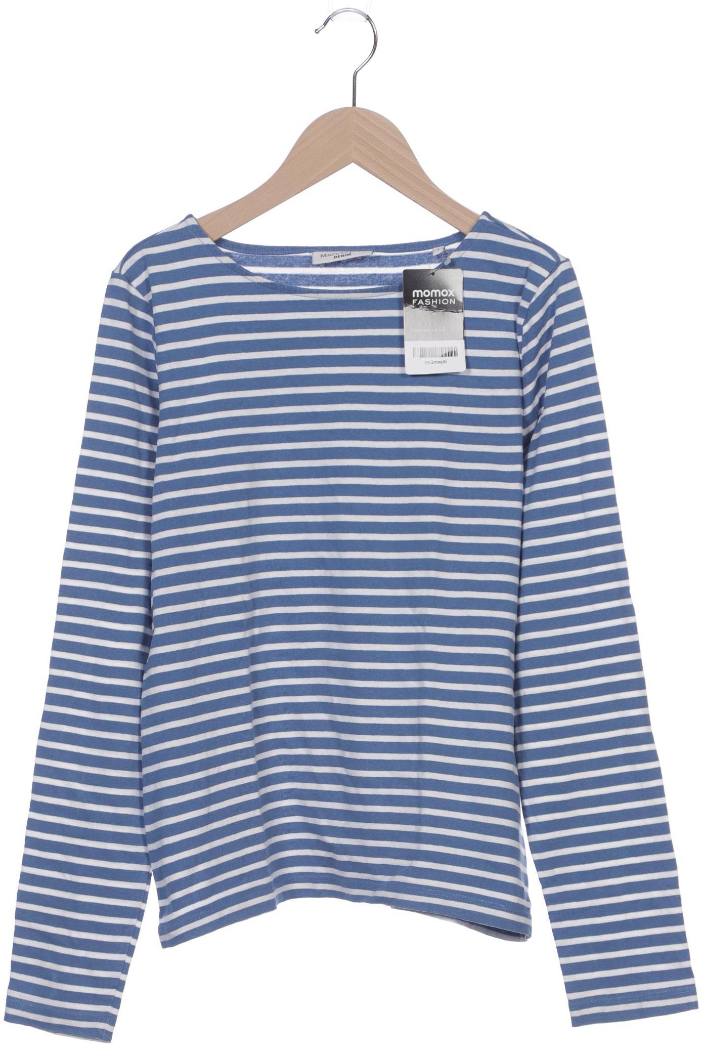 

Marc O Polo Damen Langarmshirt, blau, Gr. 36