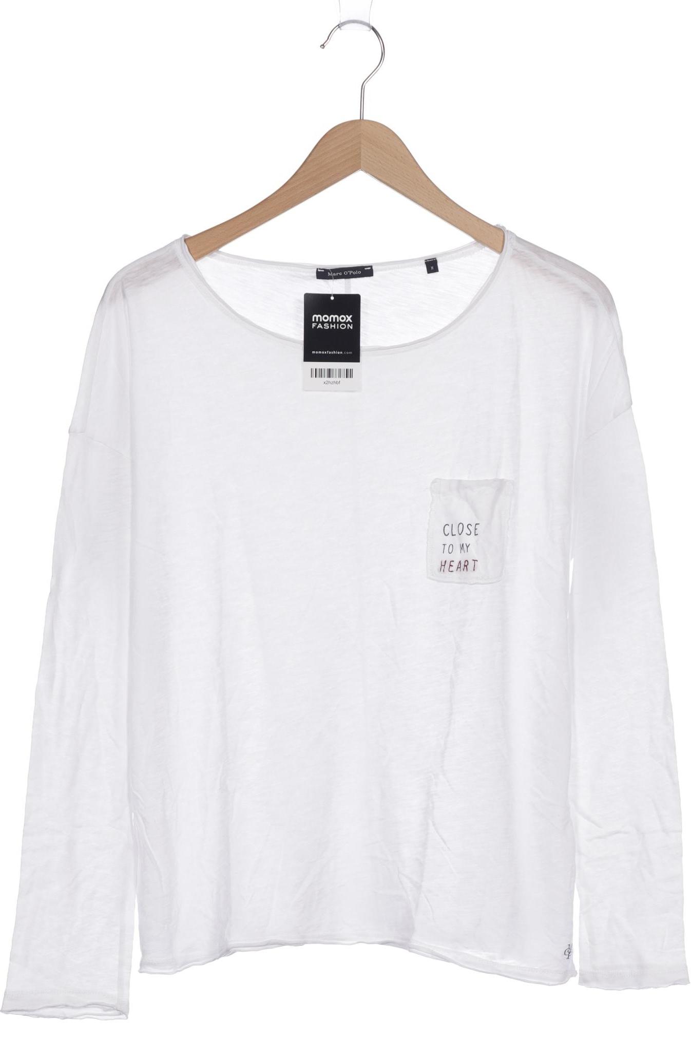 

Marc O Polo Damen Langarmshirt, weiß