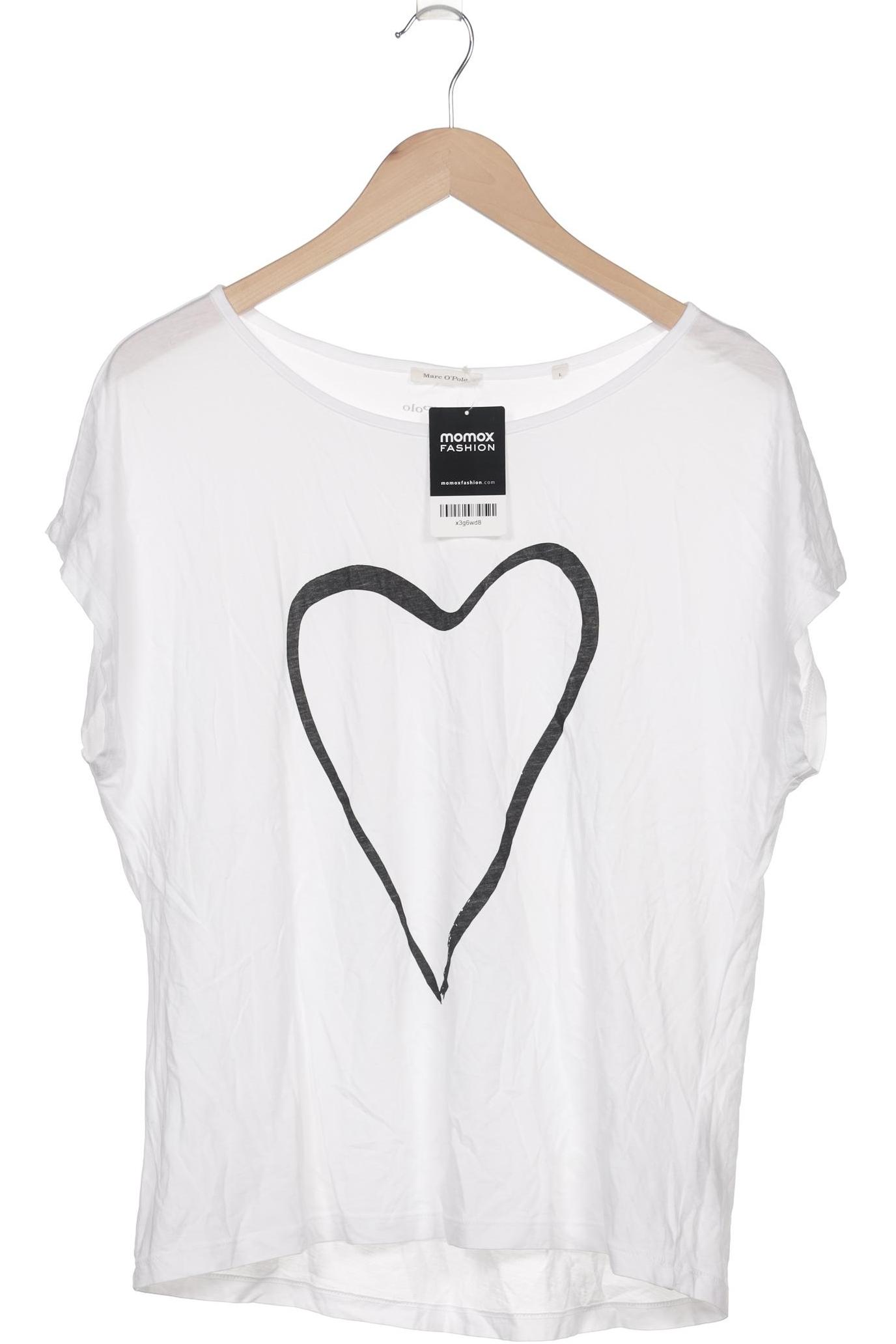 

Marc O Polo Damen T-Shirt, weiß, Gr. 42