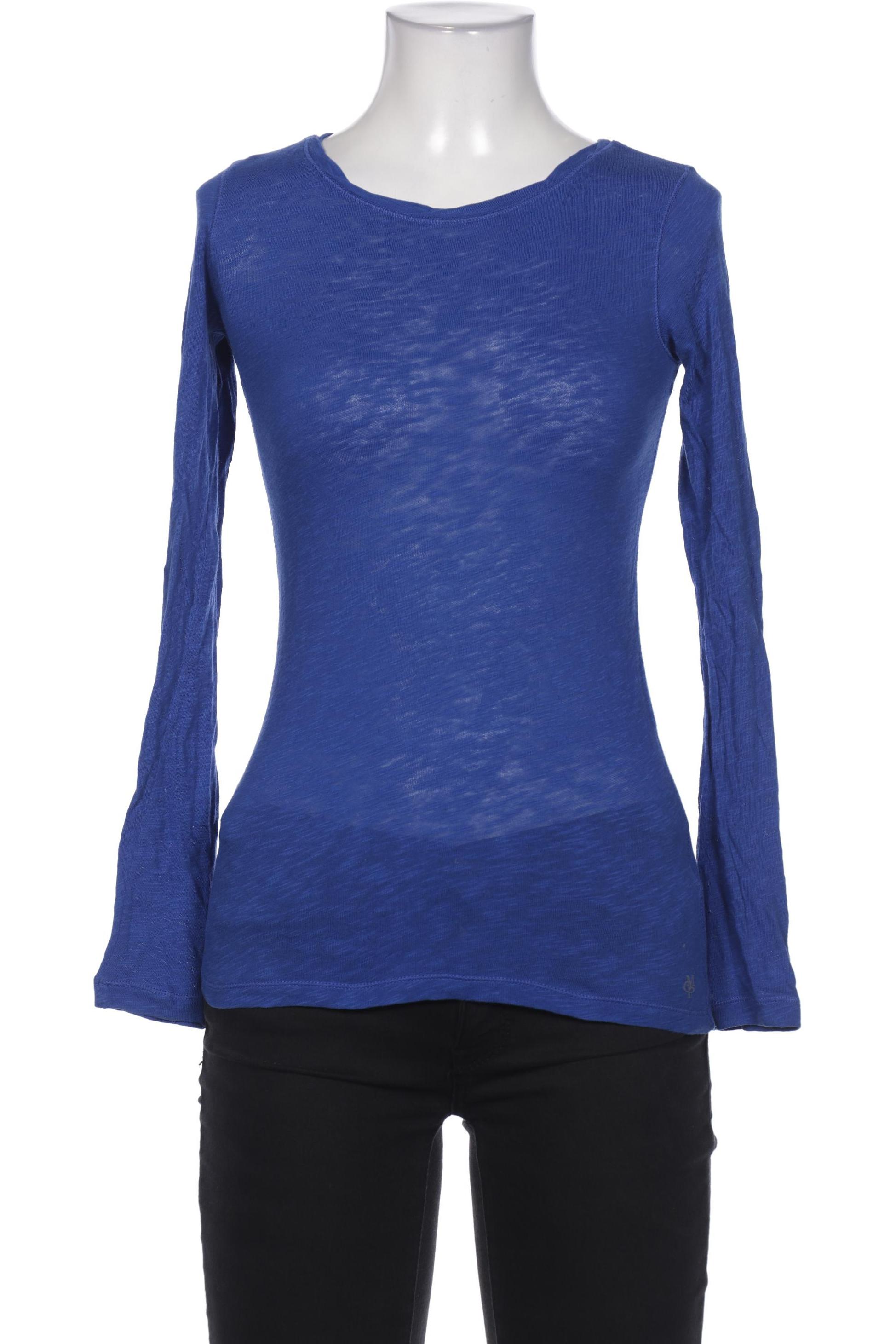 

Marc O Polo Damen Langarmshirt, blau, Gr. 34