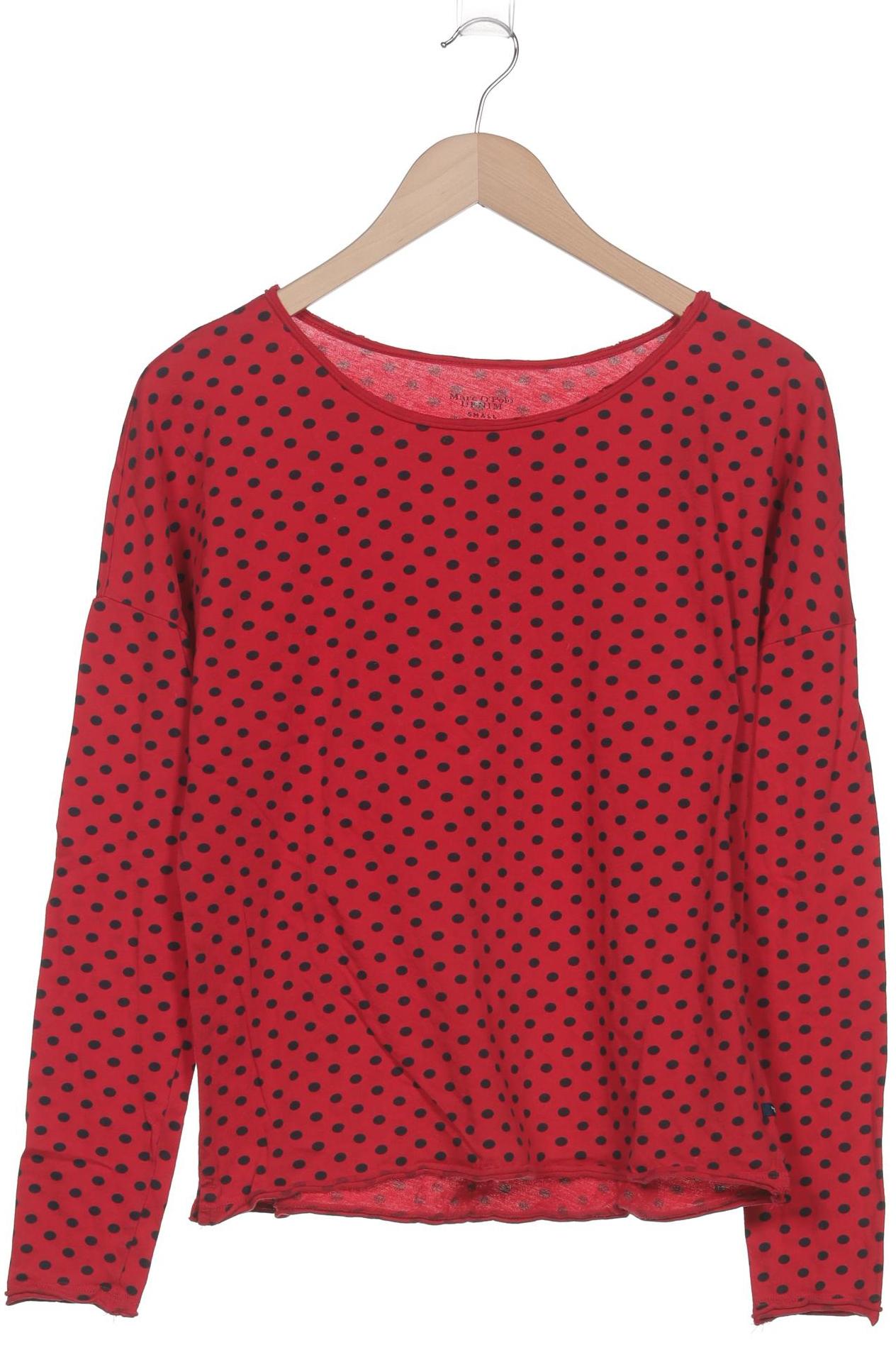 

Marc O Polo Damen Langarmshirt, rot, Gr. 36