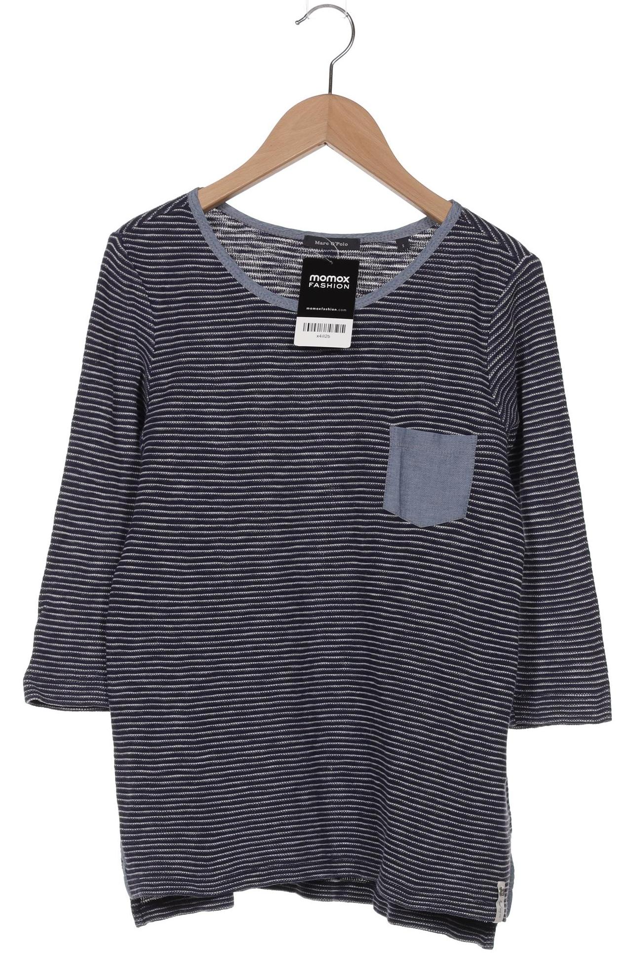 

Marc O Polo Damen Langarmshirt, marineblau, Gr. 36