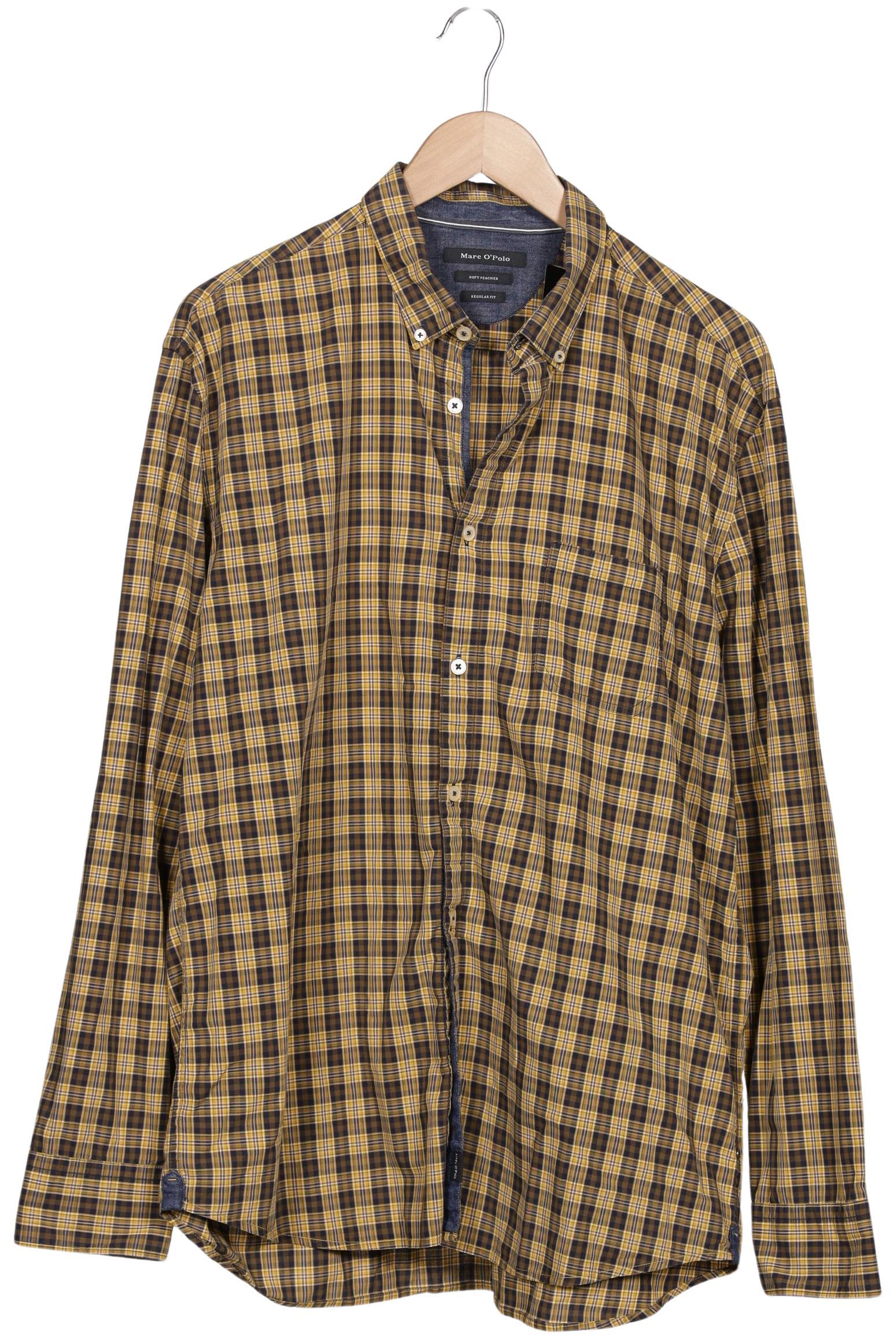 

Marc O Polo Herren Hemd, gelb, Gr. 56