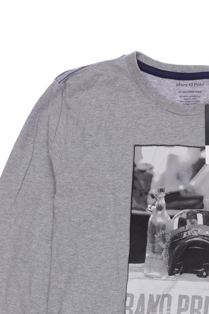 Thumbnail - Marc O Polo Jungen Langarmshirt, grau, Gr. 176