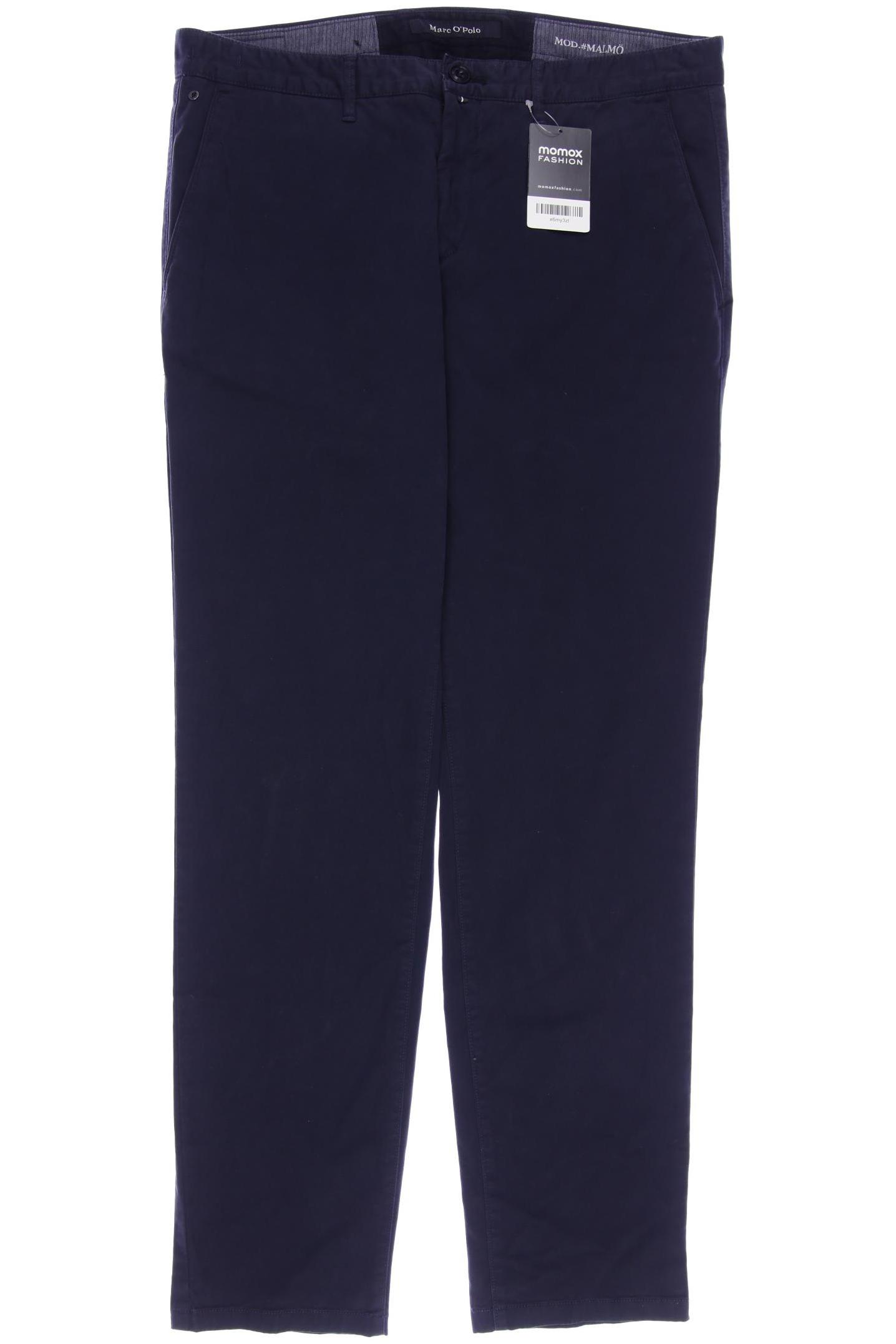 

Marc O Polo Herren Stoffhose, marineblau
