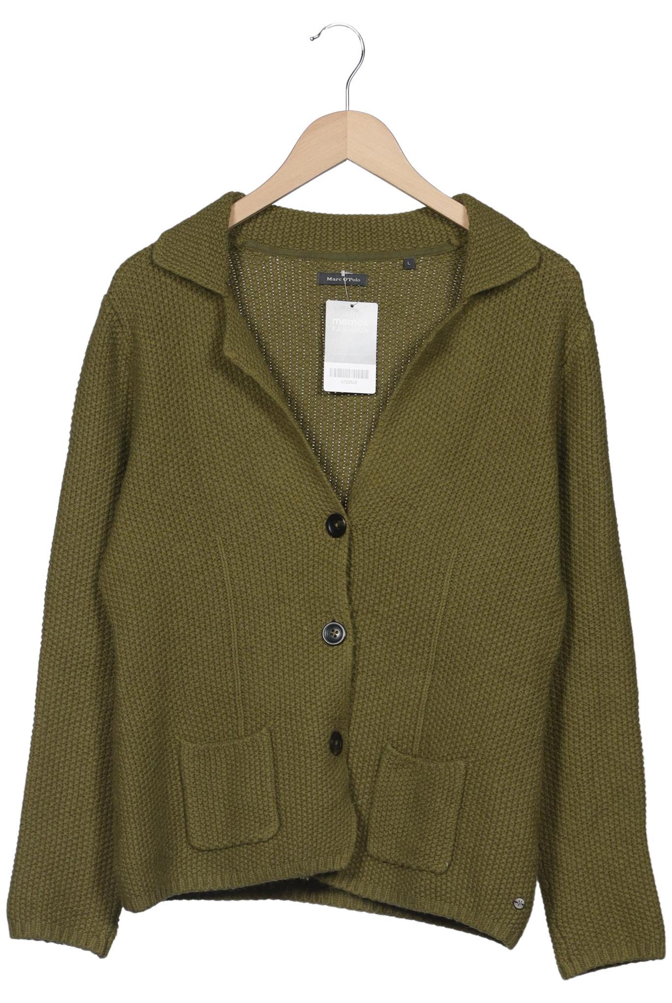 

Marc O Polo Damen Strickjacke, grün, Gr. 42